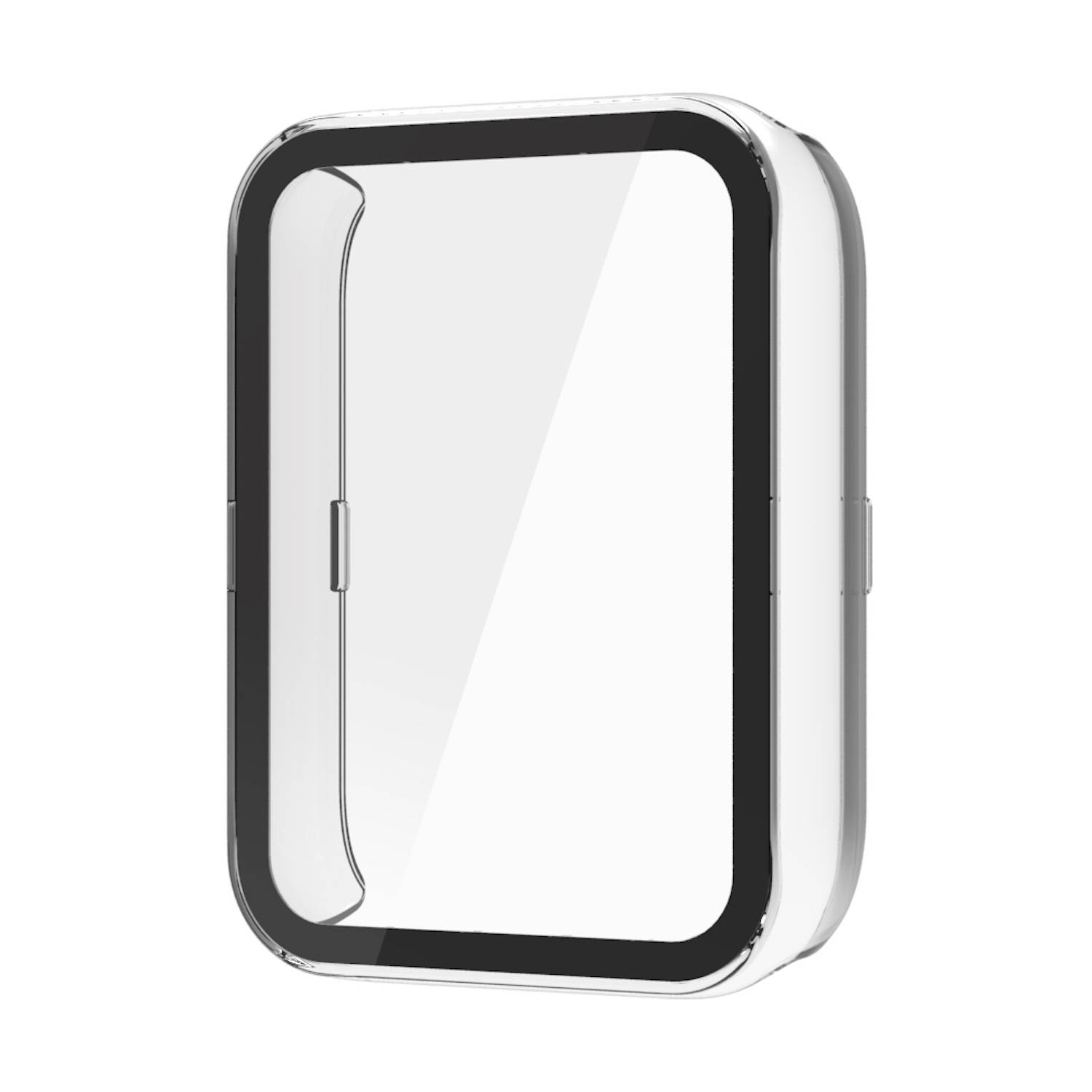 Für Xiaomi Smart Band 9 Pro Kunststoff PC Smart Hülle + Tempered H9 Hart Glas Transparent