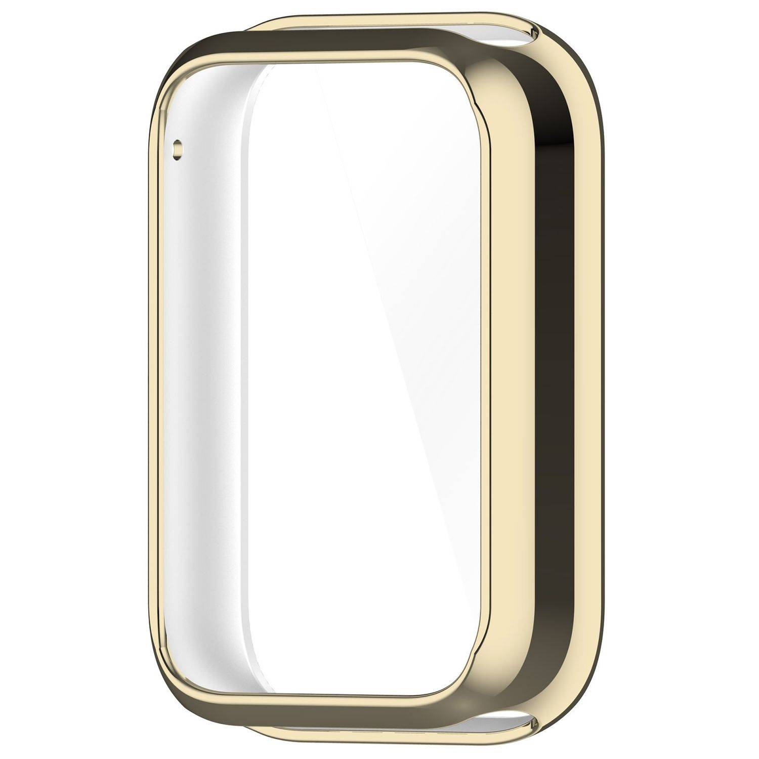 Für Xiaomi Smart Band 9 Pro Full Cover Soft TPU All Inclusive Smart Case Schutz Hülle Gold