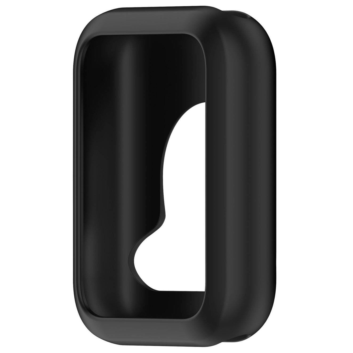 Für Xiaomi Smart Band 9 Pro Silikon Design Watch Schutz Gehäuse Hülle Case Cover Schwarz