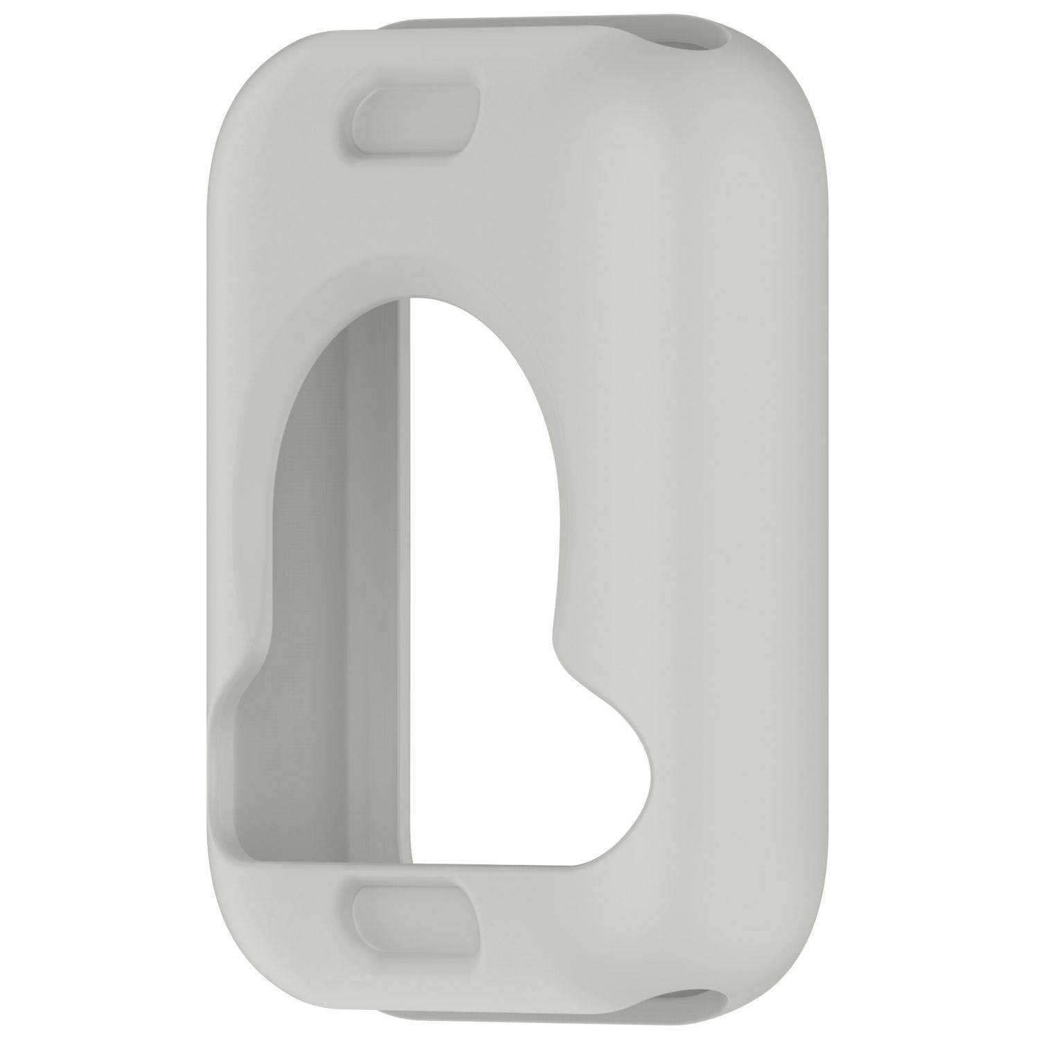 Für Xiaomi Smart Band 9 Pro Silikon Design Watch Schutz Gehäuse Hülle Case Cover Grau