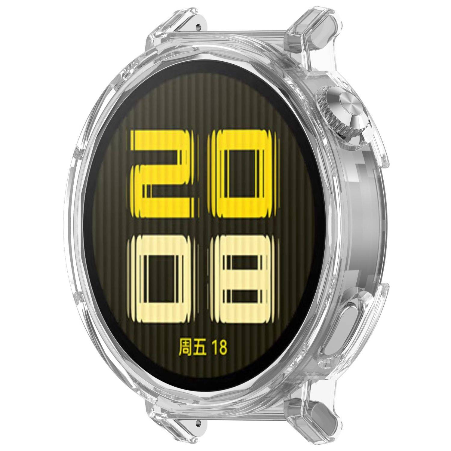 Für Huawei Watch GT 5 41mm Design PC Smart Schutz Gehäuse Hülle Transparent