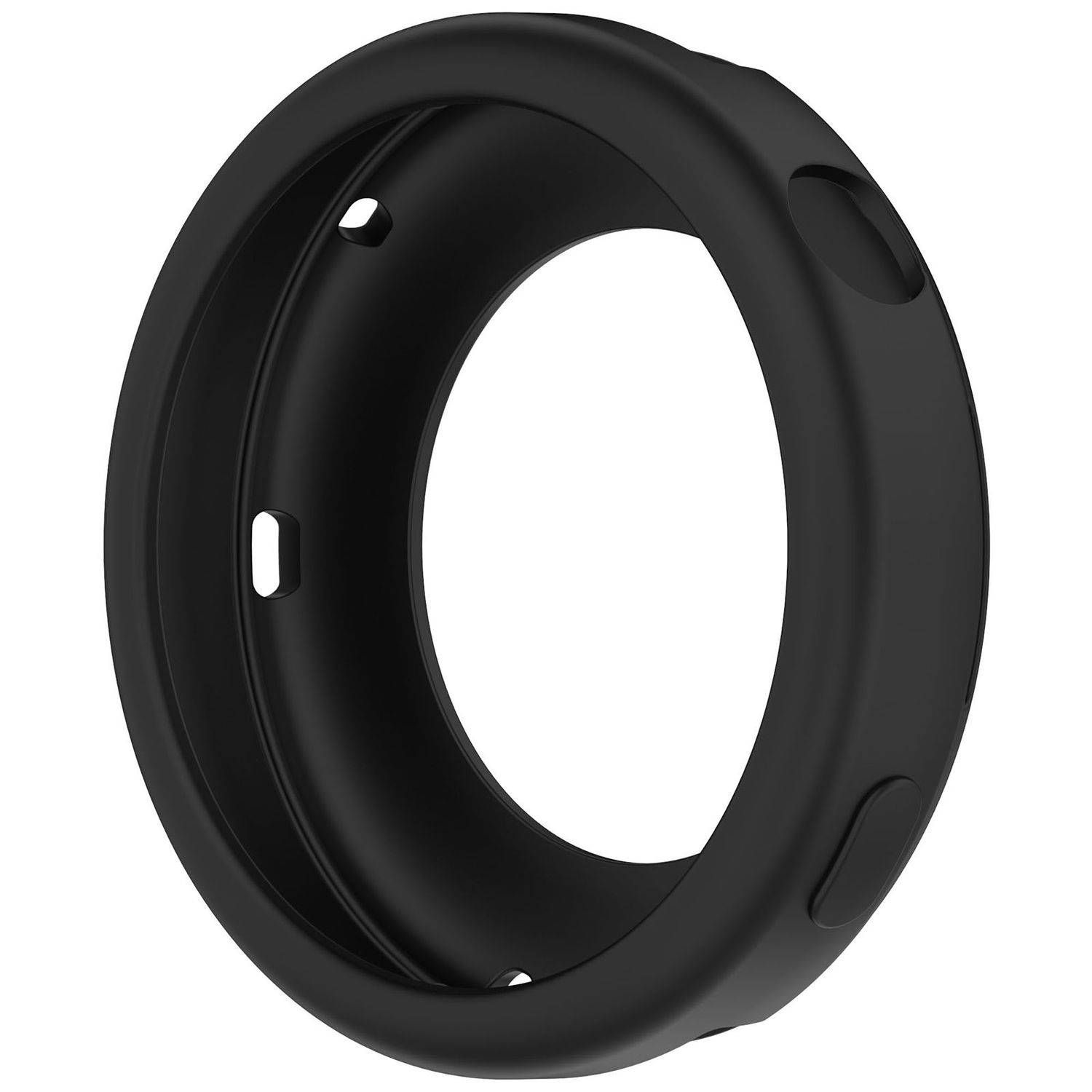 Für Huawei Watch GT 5 41mm Silikon Design Schutz Gehäuse Hülle Cover Schwarz