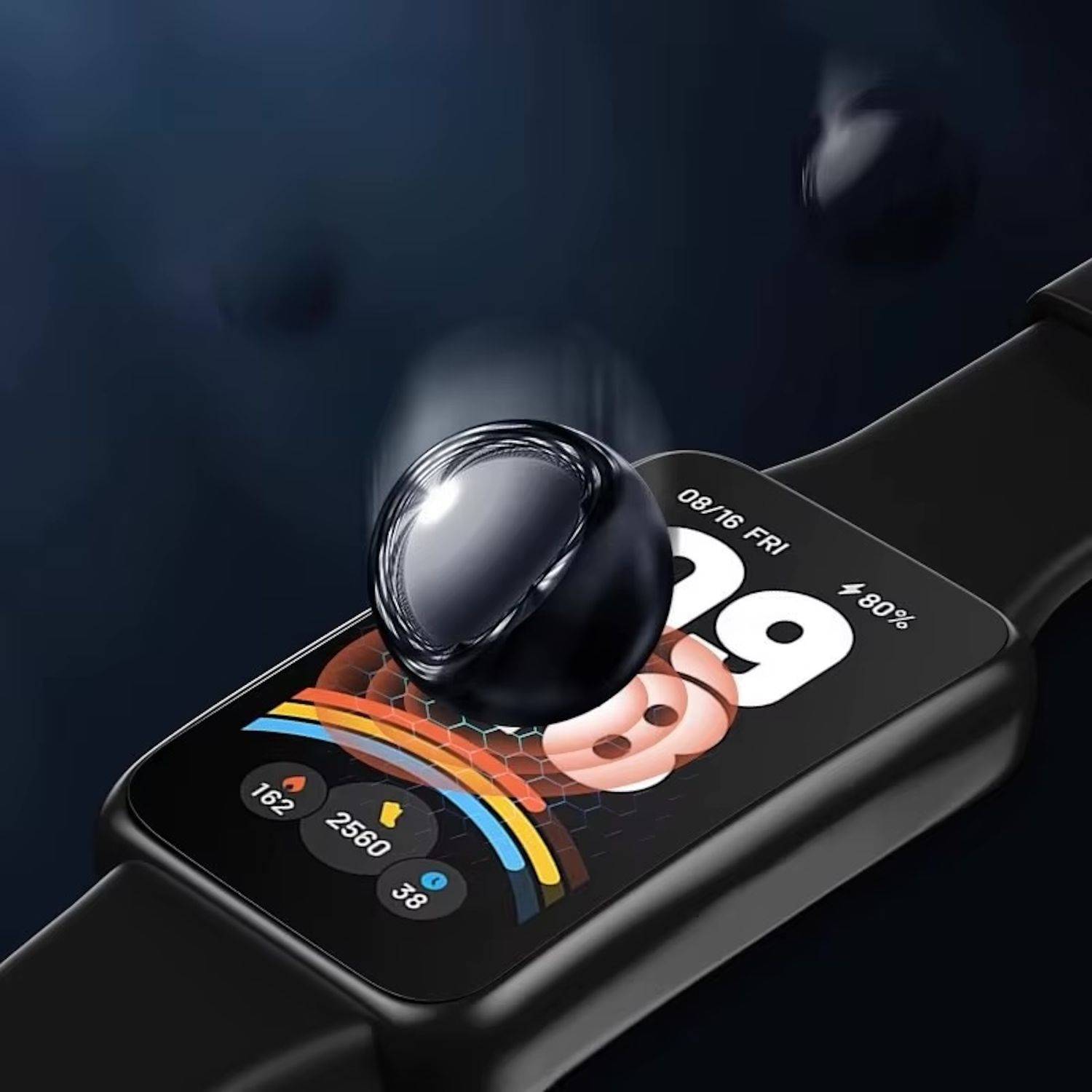 Für Xiaomi Smart Band 9 Active Hydrogel Film Display Flexibel dünn Schutzfolie