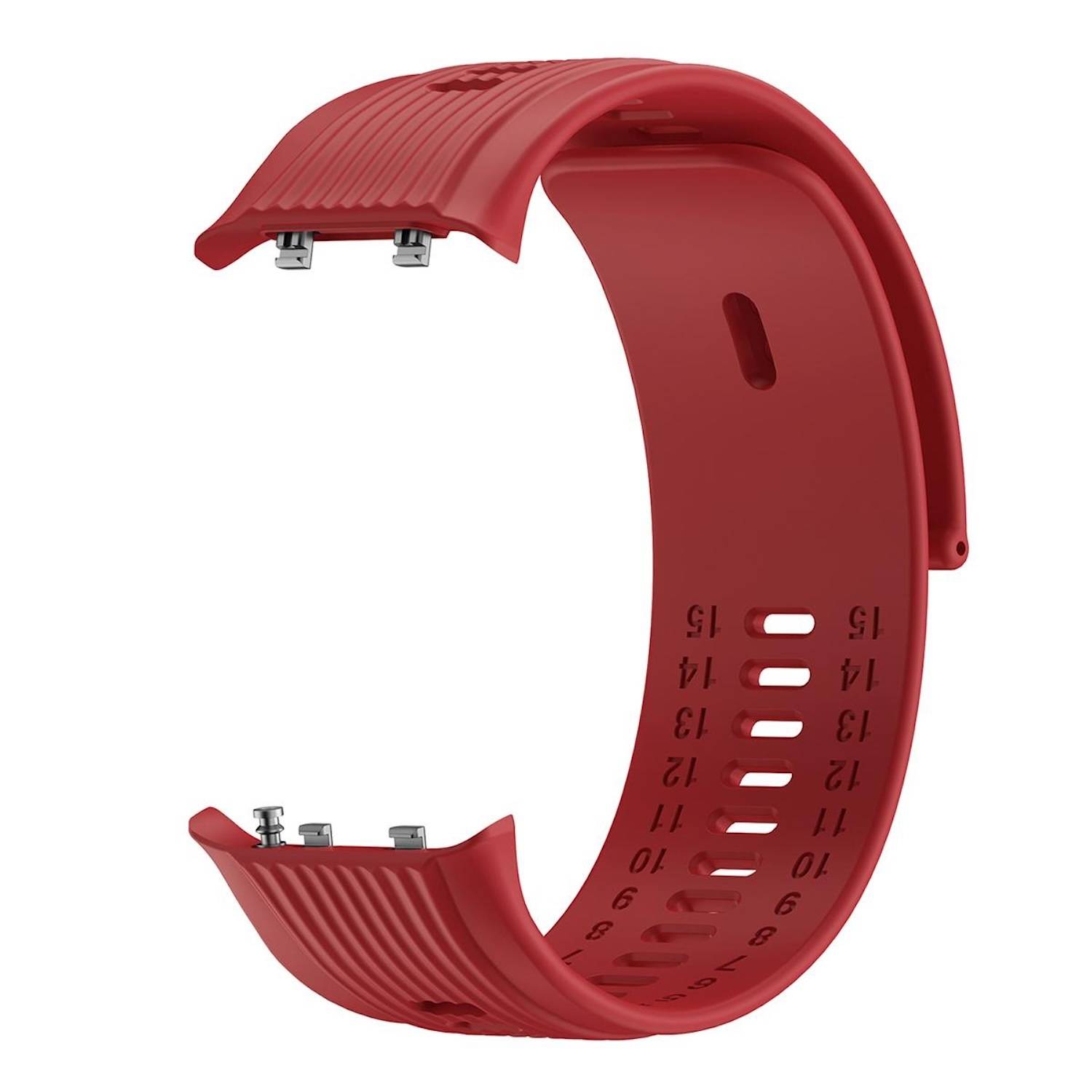 Für Huawei Watch D2 Hochwertiges Premium Atmungsaktives Silikon Ersatz Arm Band Rot