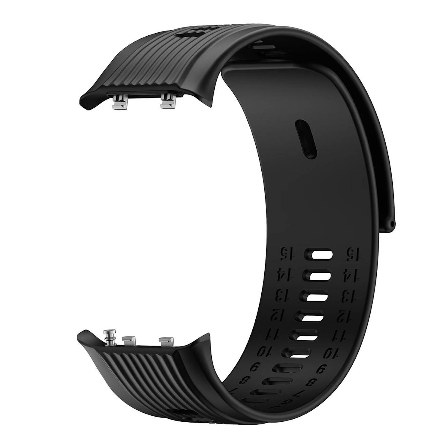 Für Huawei Watch D2 Hochwertiges Premium Atmungsaktives Silikon Ersatz Arm Band Schwarz