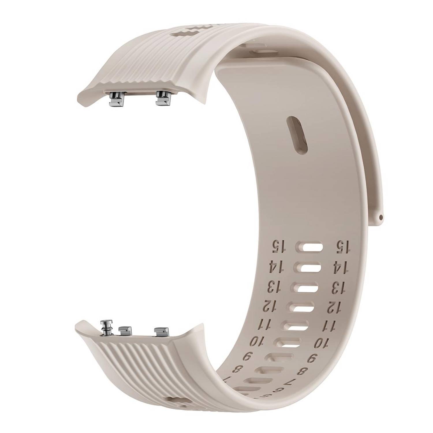 Für Huawei Watch D2 Hochwertiges Premium Atmungsaktives Silikon Ersatz Arm Band Beige