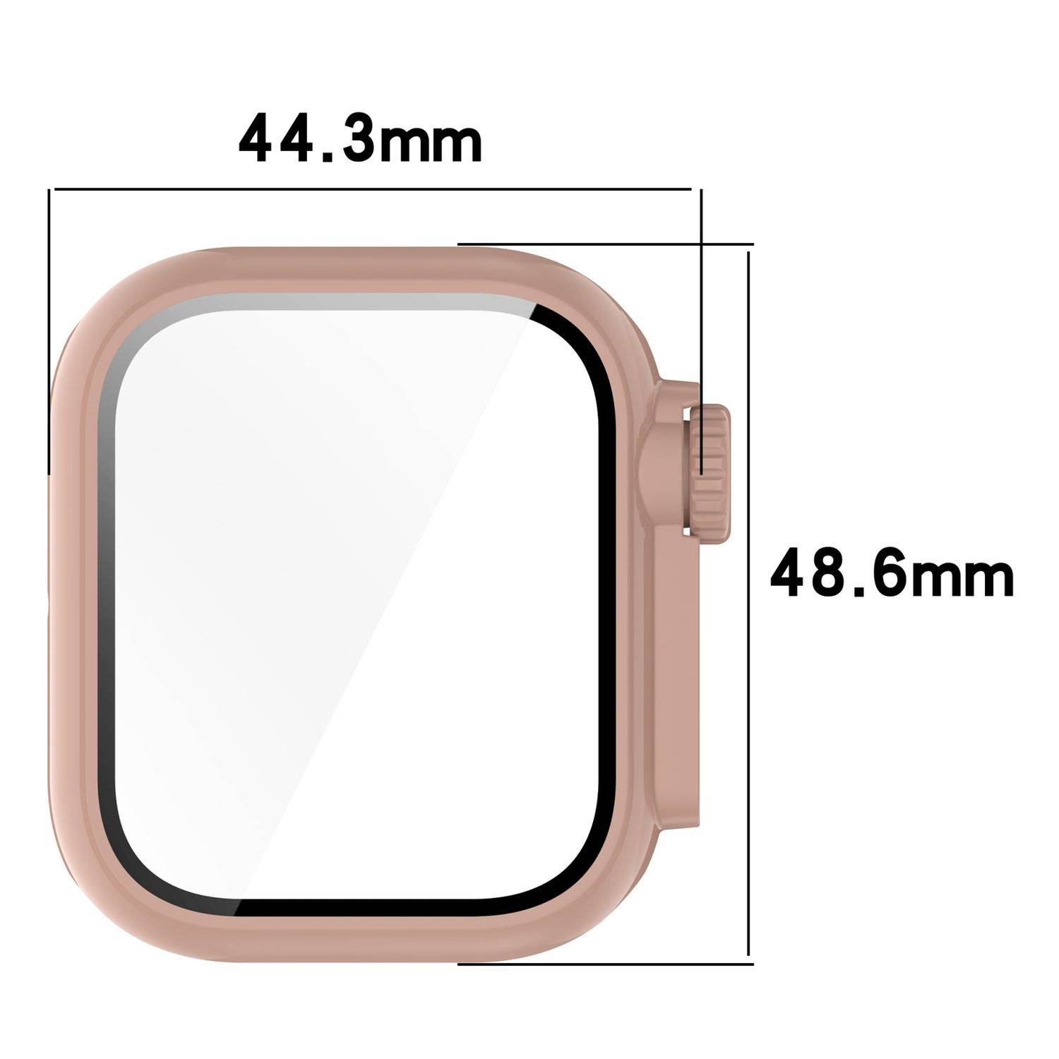 Für Honor Watch 5 Kunststoff PC Hülle Case + Tempered H9 Hart Glas Transparent