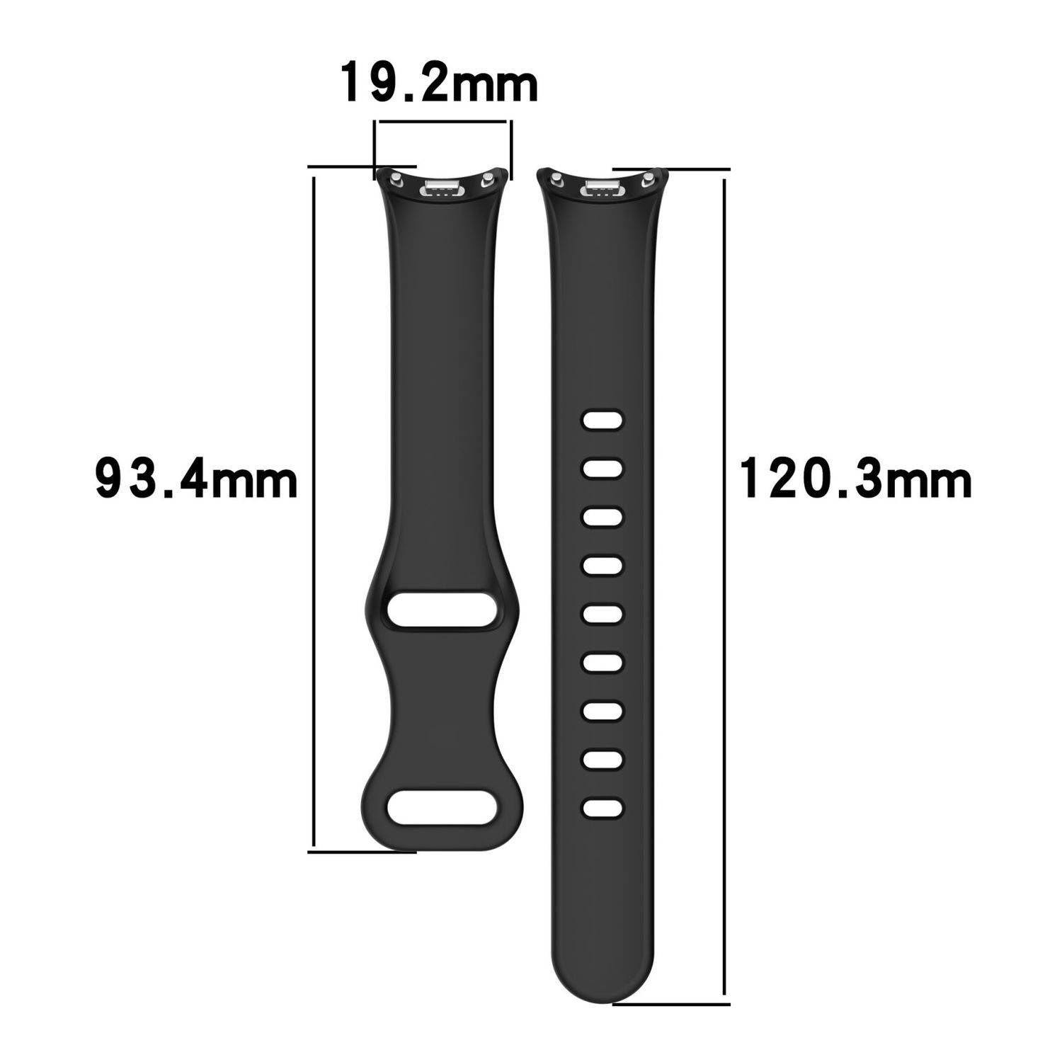 Für Xiaomi Smart Band 9 / 9 NFC Design Silikon Armband mit Butterfly-Schnalle Weinrot