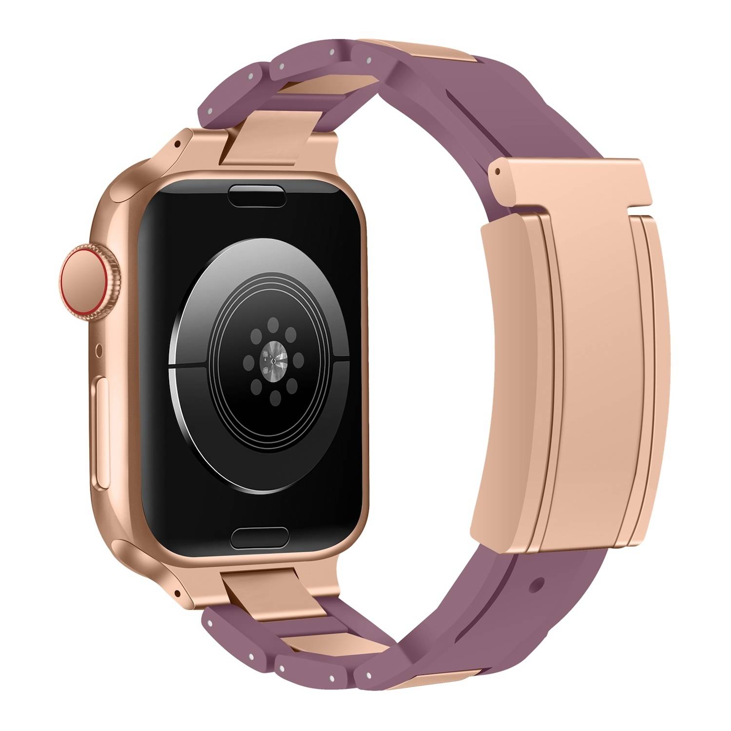 Magnetisches Armband für Apple Watch 49mm / 46mm / 45mm / 44mm Design Edelstahl