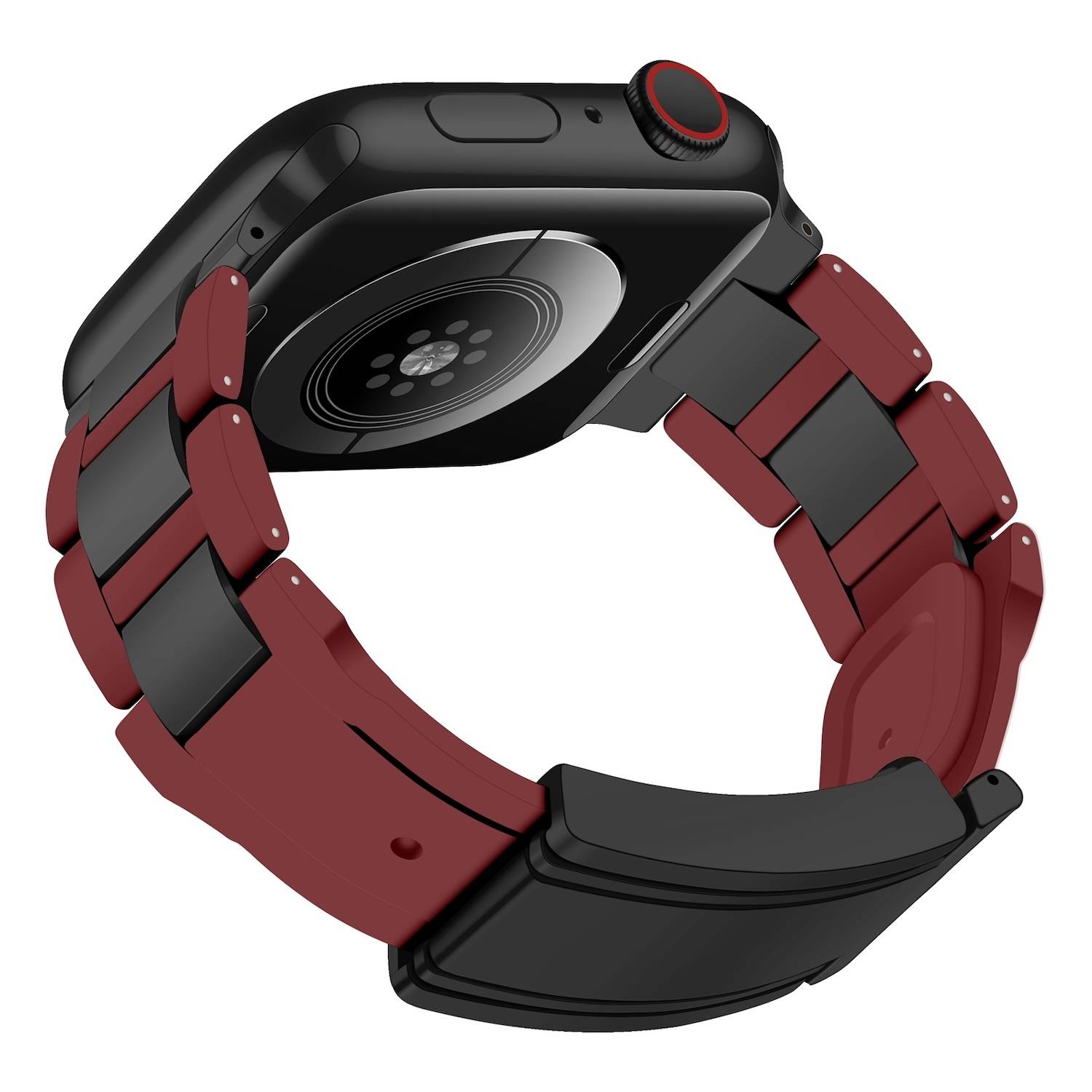 Magnetisches Armband für Apple Watch 49mm / 46mm / 45mm / 44mm Design Edelstahl