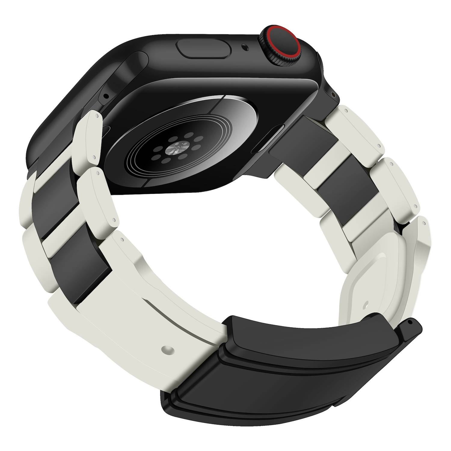 Magnetisches Armband für Apple Watch 49mm / 46mm / 45mm / 44mm Design Edelstahl