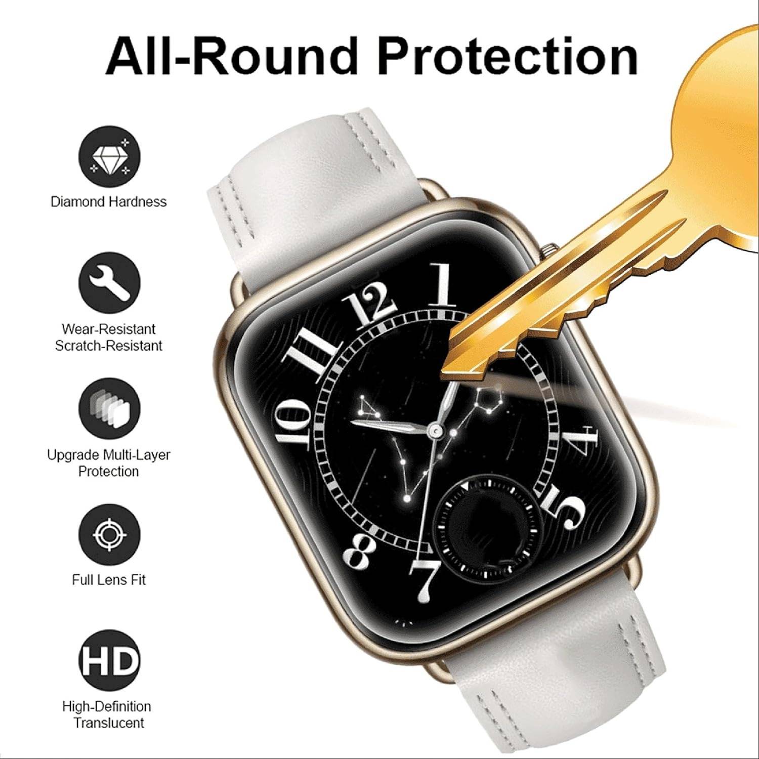 Für Honor Watch 5 Hydrogel Film Smart Watch Display Flexibel dünn Schutzfolie