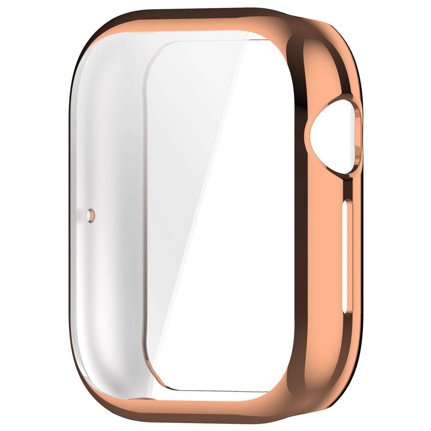 Für Honor Watch 5 Electroplated Full Cover TPU Watch Schutz Hülle Case Rose Gold