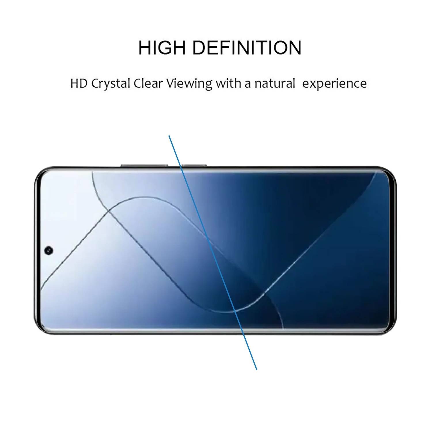 Für Xiaomi 15 Pro 1x 3D Curved Premium Display Full H9 0,3mm Hart Glas Folie Schutz