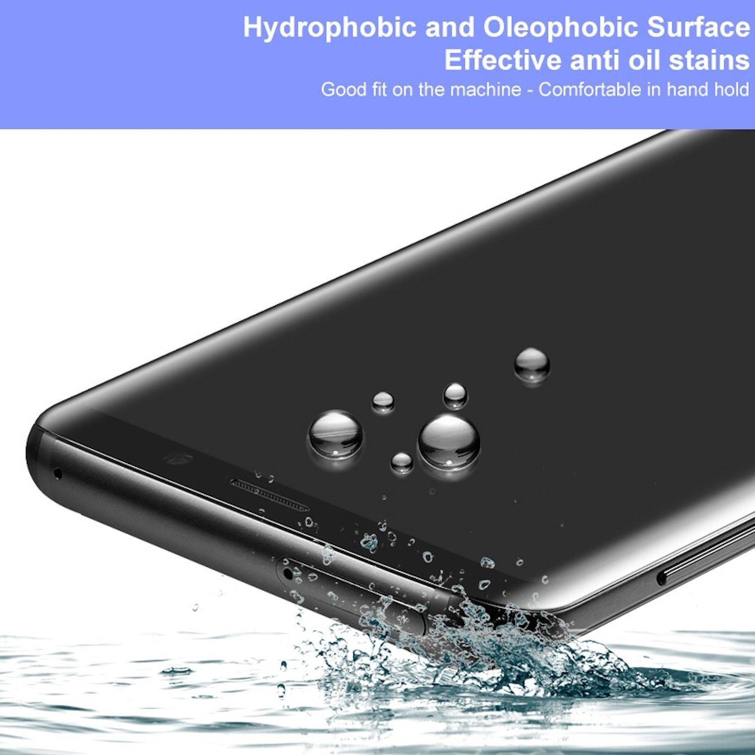 Für Honor Magic 7 Pro 4D Display Full LCD Curved Hart Glas Folie Schutz Zubehör