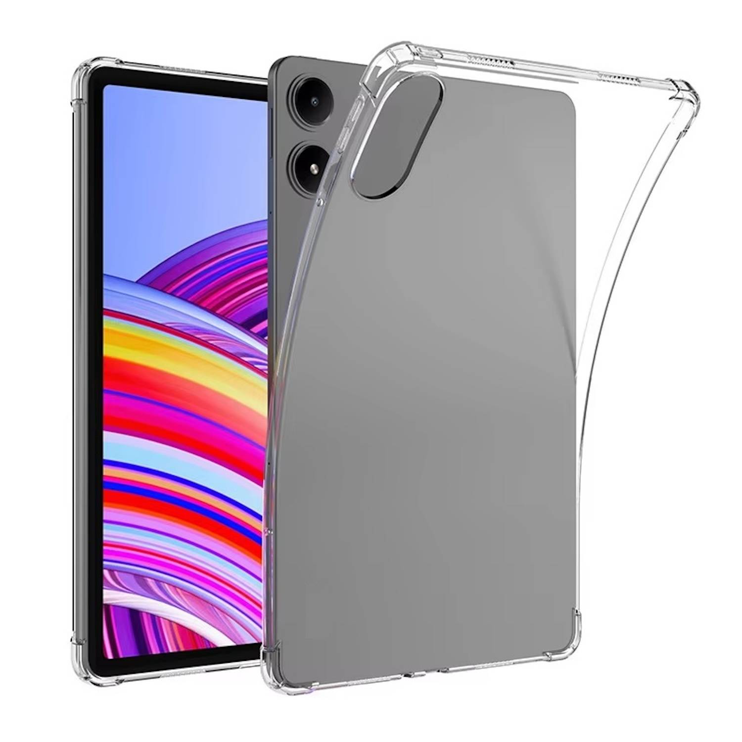 Für Xiaomi Redmi Pad Pro 12.1 Zoll Schock TPU Silikon Tablet Hülle Cover Transparent