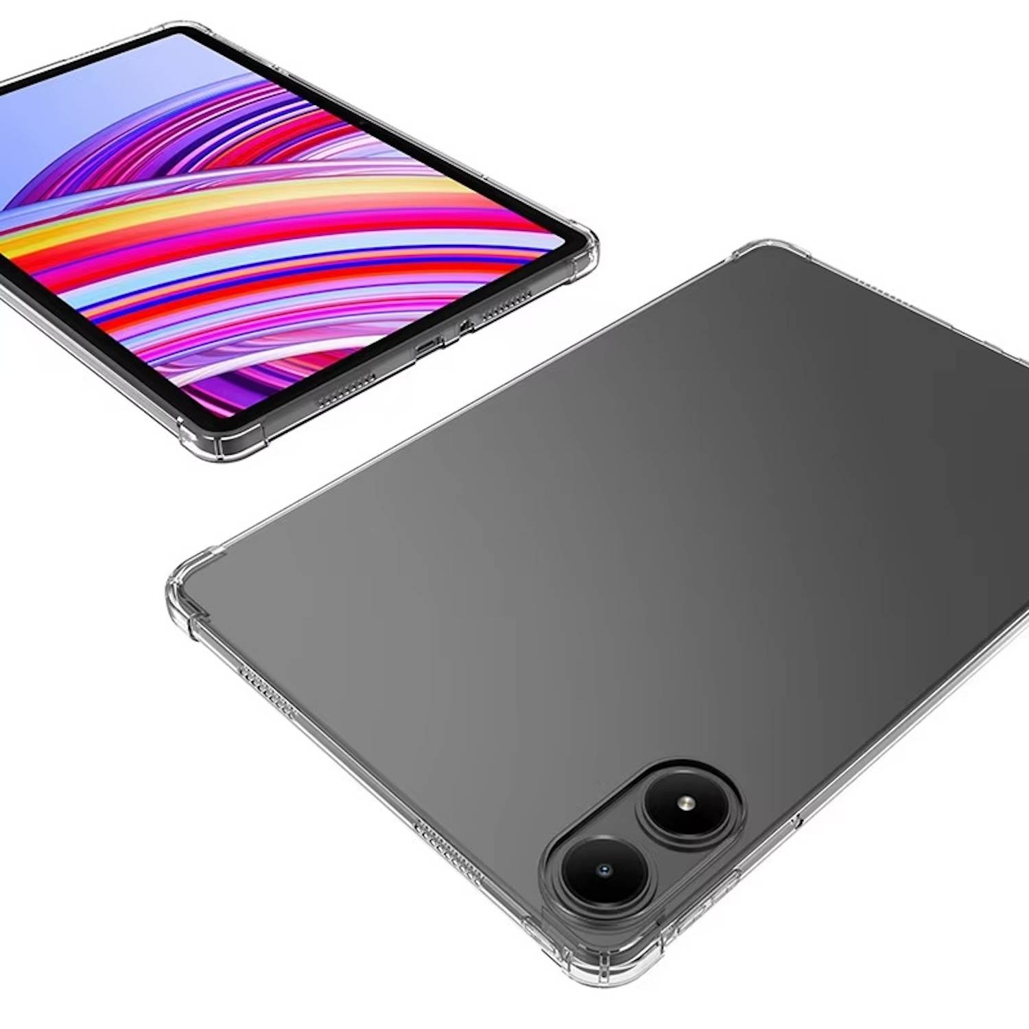 Für Xiaomi Redmi Pad Pro 12.1 Zoll Schock Hülle Tablet Hülle Cover Tasche Etuis Cover + H9 Glas