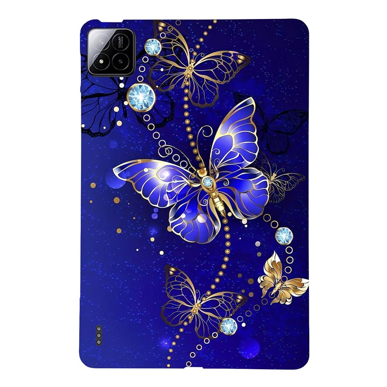 Für Xiaomi Pad 7 / Pad 7 Pro TPU Schmetterling Motiv Design Tablet Schutz Hülle