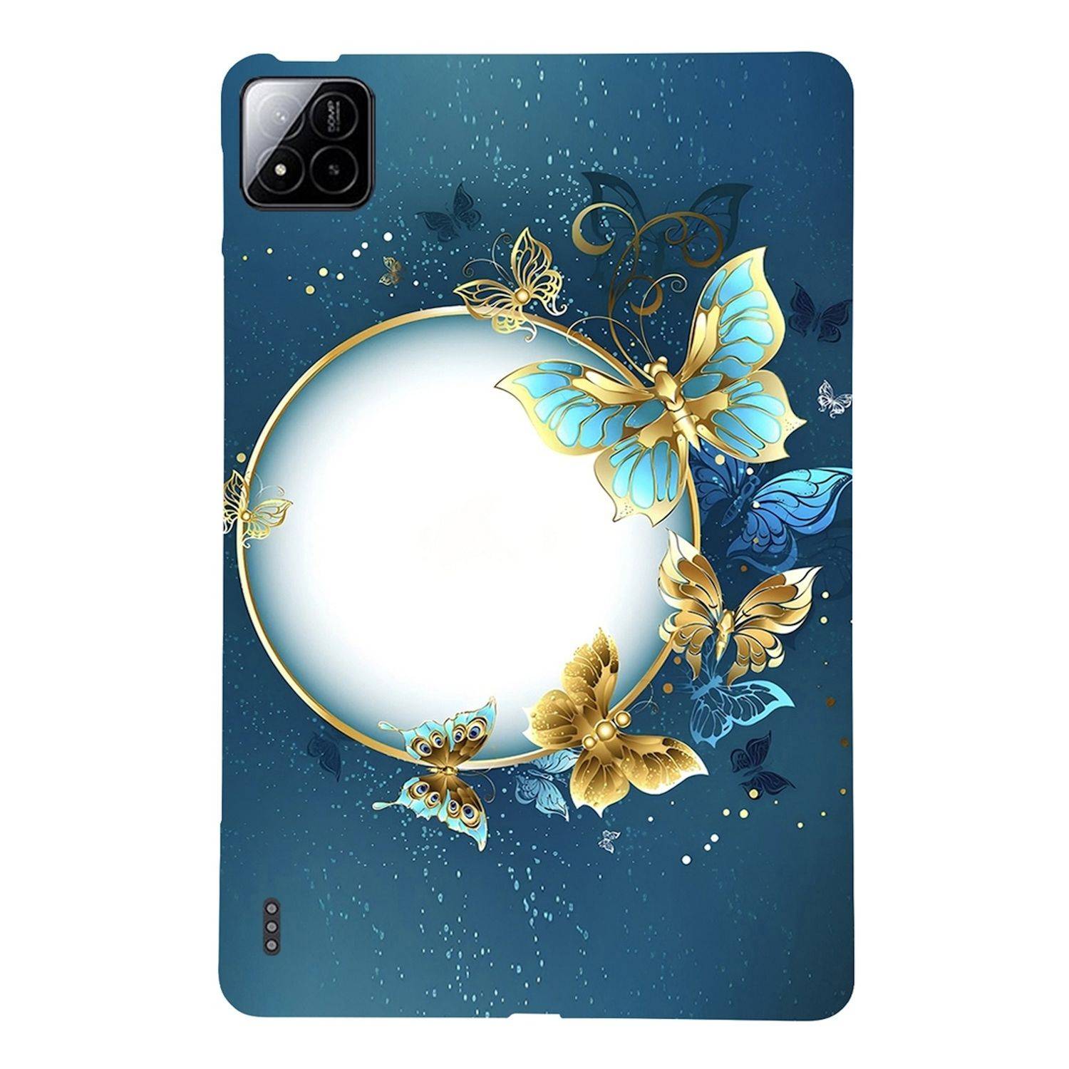 Tablet TPU Hülle für Xiaomi Pad 8 / 8 Pro / Pad 7 / 7 Pro Schmetterling Motiv