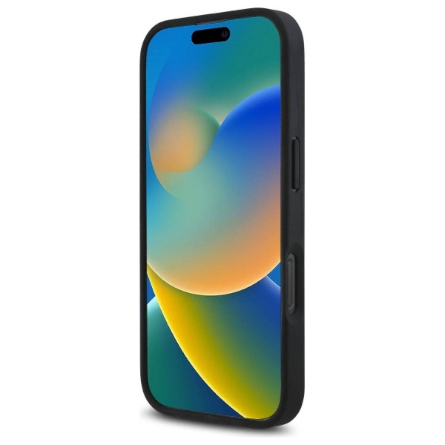 BMW Apple iPhone 16 Pro Hardcase Meshed Tricolor Stripes MagSafe