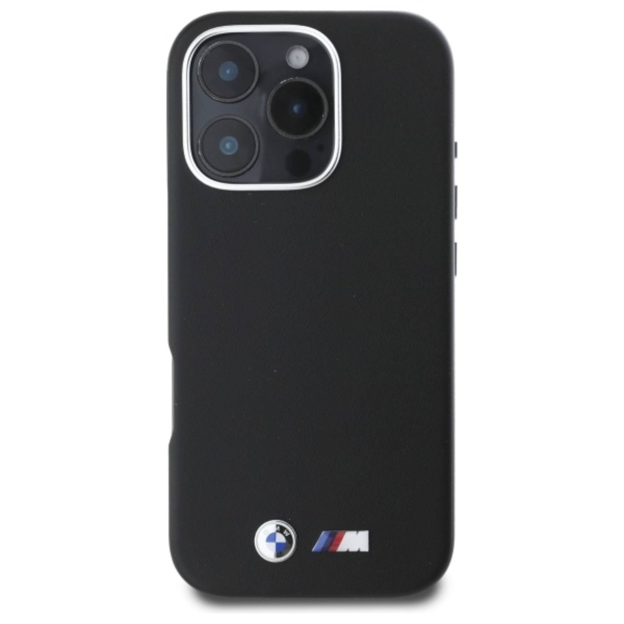BMW Apple iPhone 16 Pro Hardcase Smooth Full Wrapped Metal MagSafe