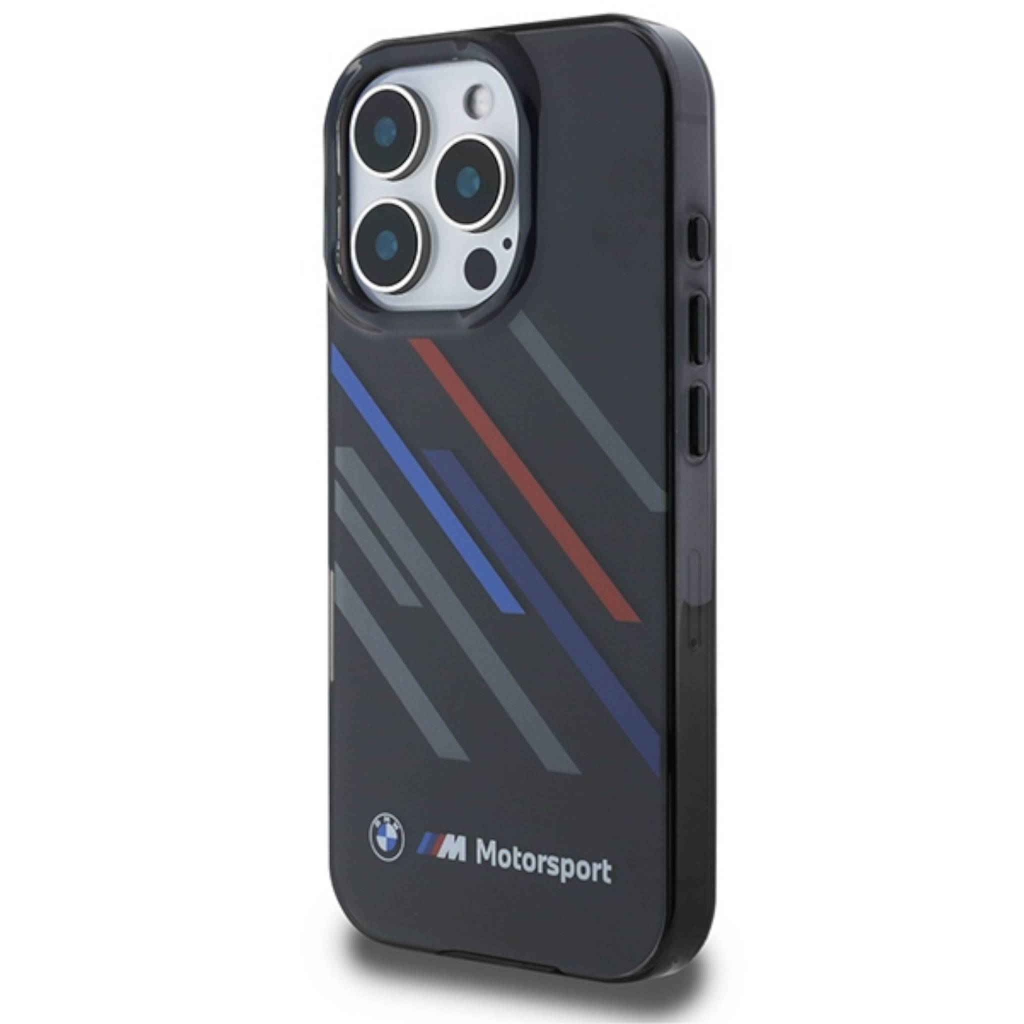 BMW Apple iPhone 16 Pro Max Hardcase Motorsport IML Random Stripes