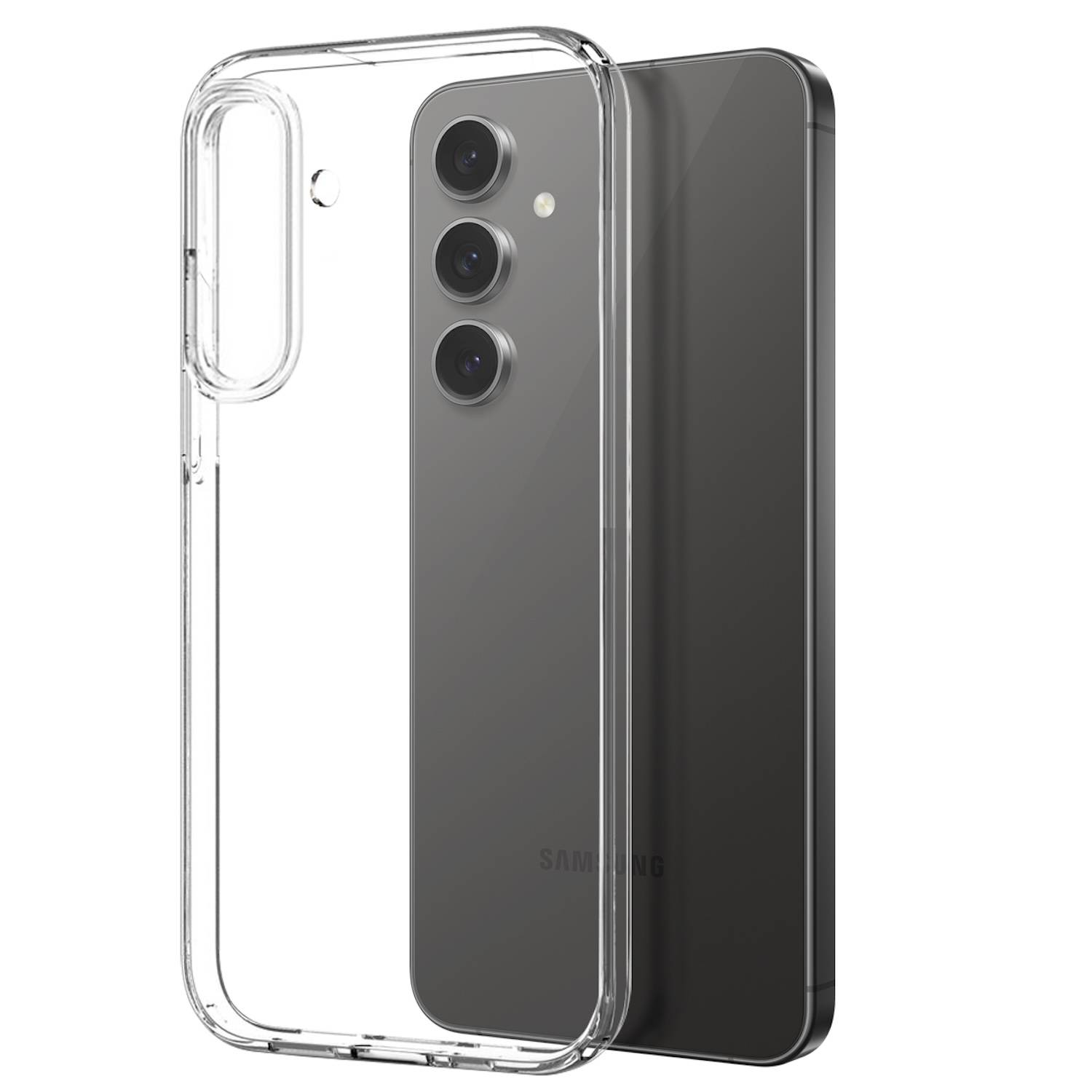 Für Samsung Galaxy S25 5G Silikon TPU Schutz Handy Hülle Cover dünn Transparent