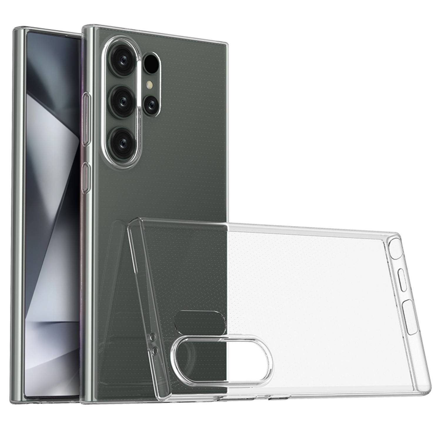 Für Samsung Galaxy S25 Ultra 5G Silikon TPU Schutz Handy Hülle dünn Transparent