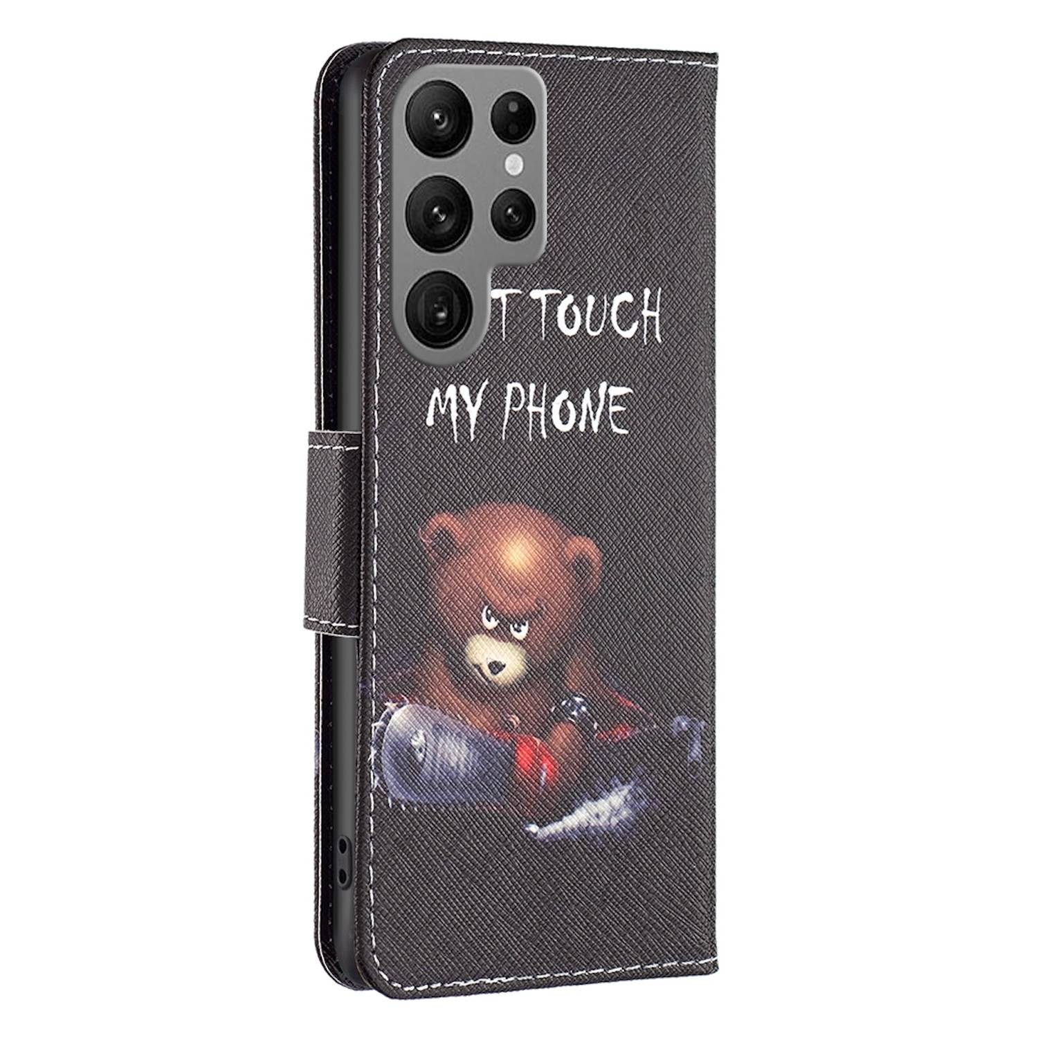 Für Samsung Galaxy S25 Ultra Kunstleder Tasche Hülle Wallet Motiv Design Etuis