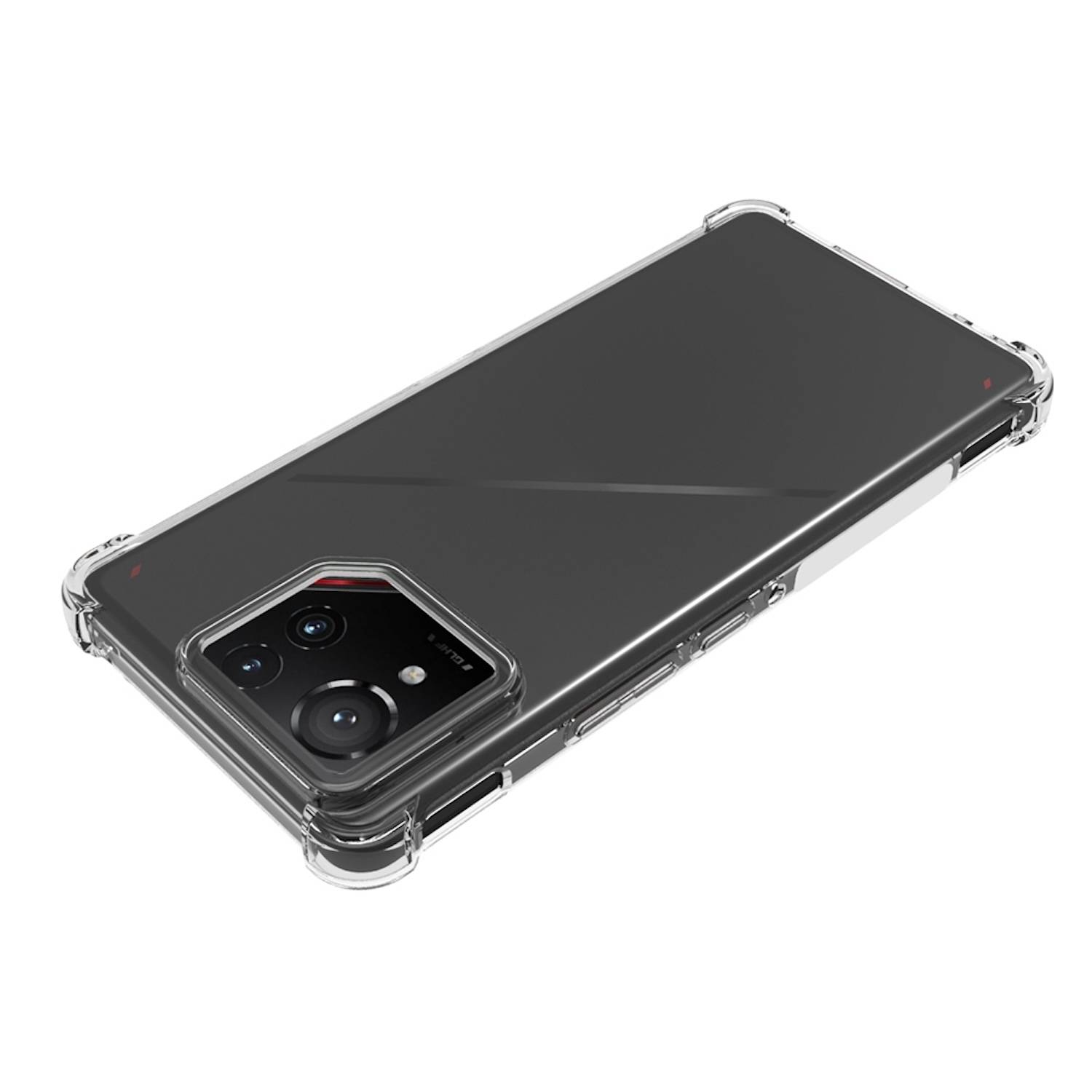 Für Asus ROG Phone 9 / 9 Pro Schock TPU Schutz Hülle Handy Cover Transparent