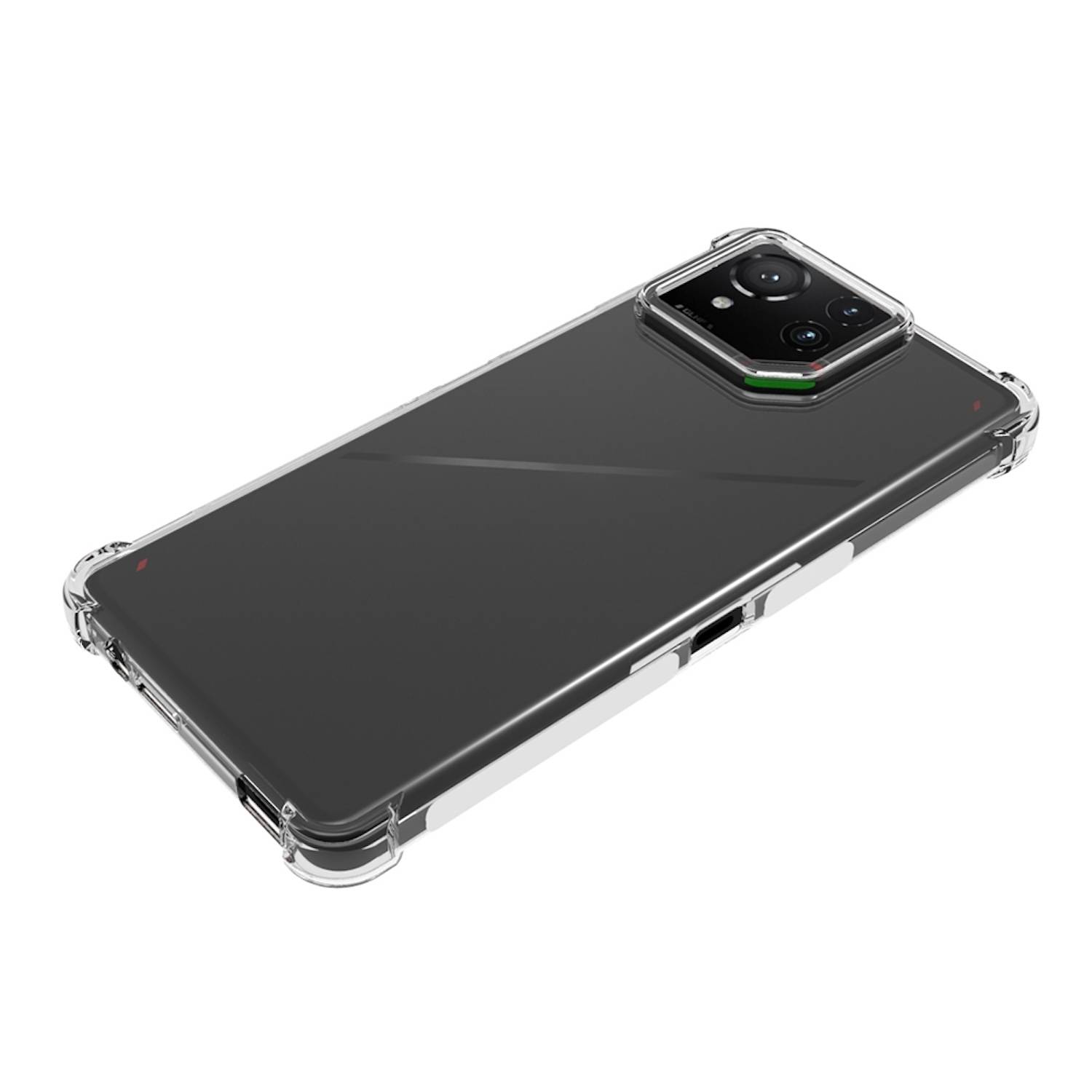 Für Asus ROG Phone 9 / 9 Pro Schock TPU Schutz Hülle Handy Cover Transparent
