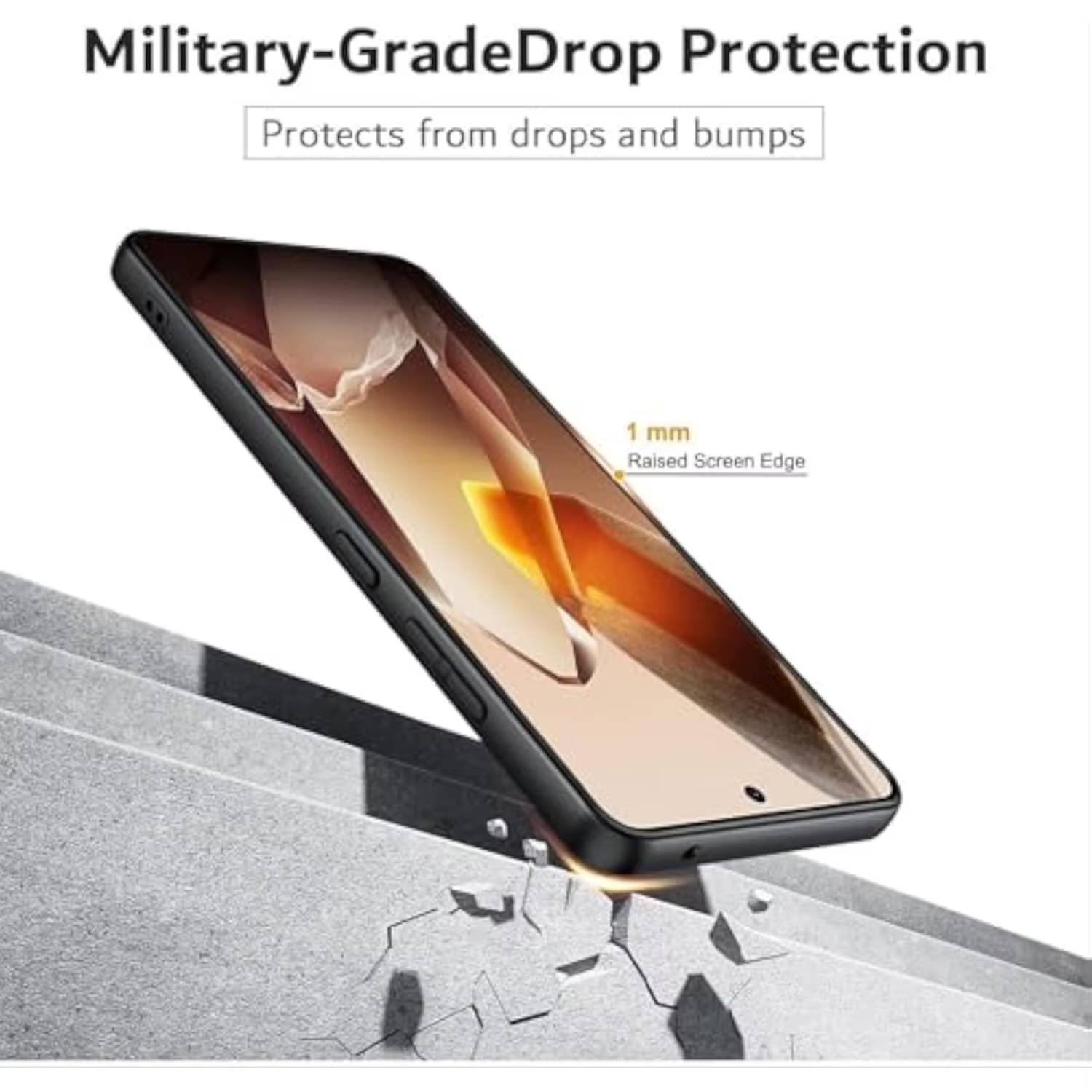 Für OnePlus 13 Silikon TPU Case Schwarz + Curved H9 Glas Folie Handy Hülle Schutz