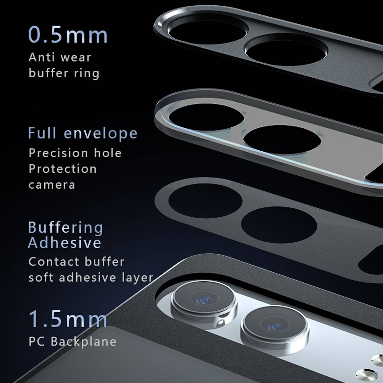 Für OnePlus Nord 4 Armor MagSafe TPU PC Hybrid Schutz Hülle Case Frosted Schwarz