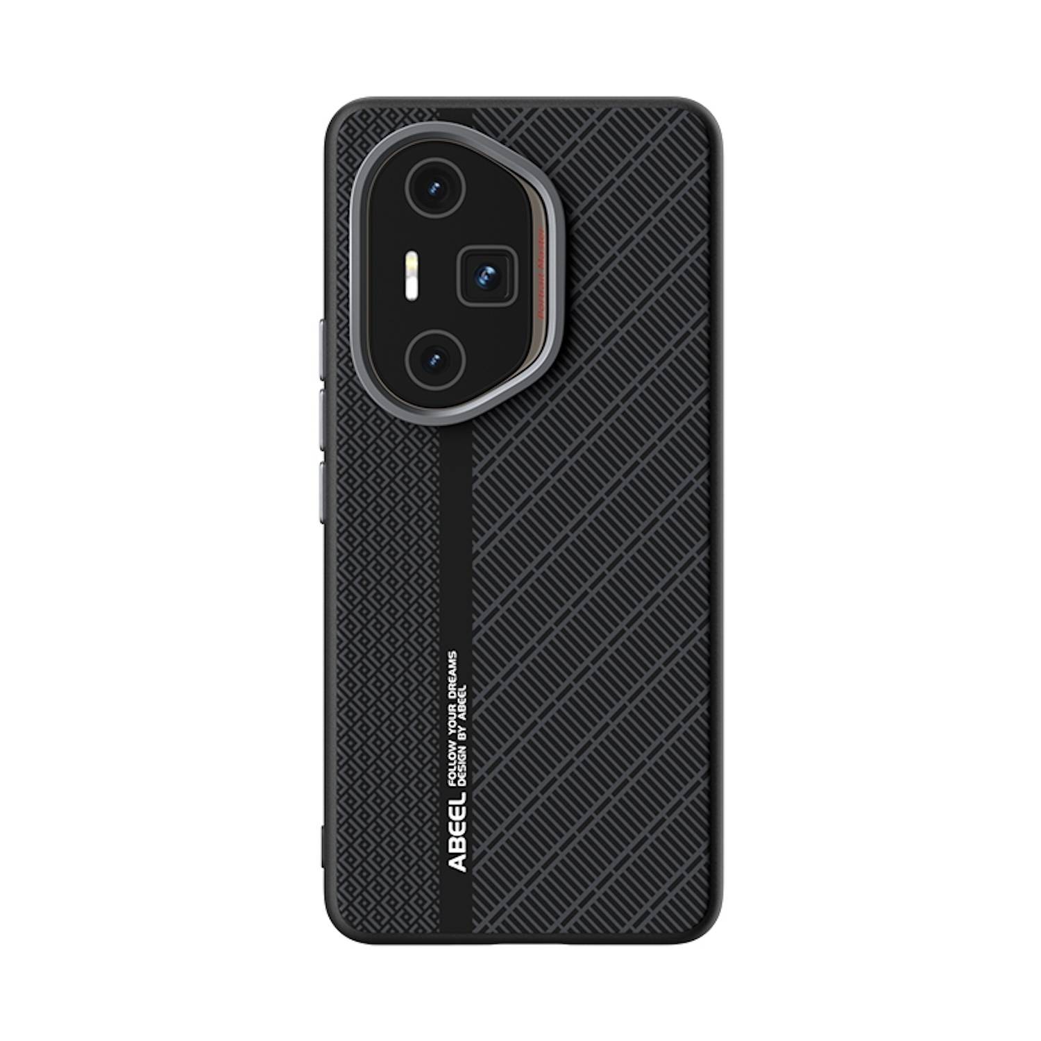 Für Honor 300 Pro MagSafe Design 6D Micro Relief Magnetische Hülle Case Schwarz
