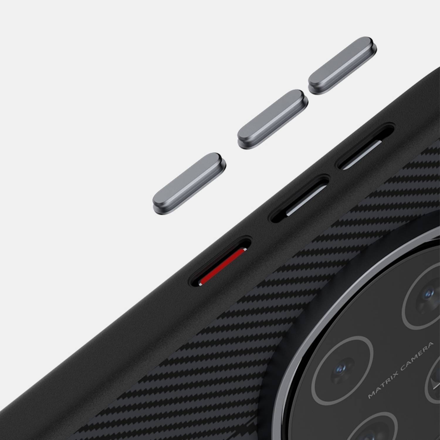 Für Honor Magic 7 MagSafe Design 6D Micro Relief Magnetische Hülle Case Schwarz