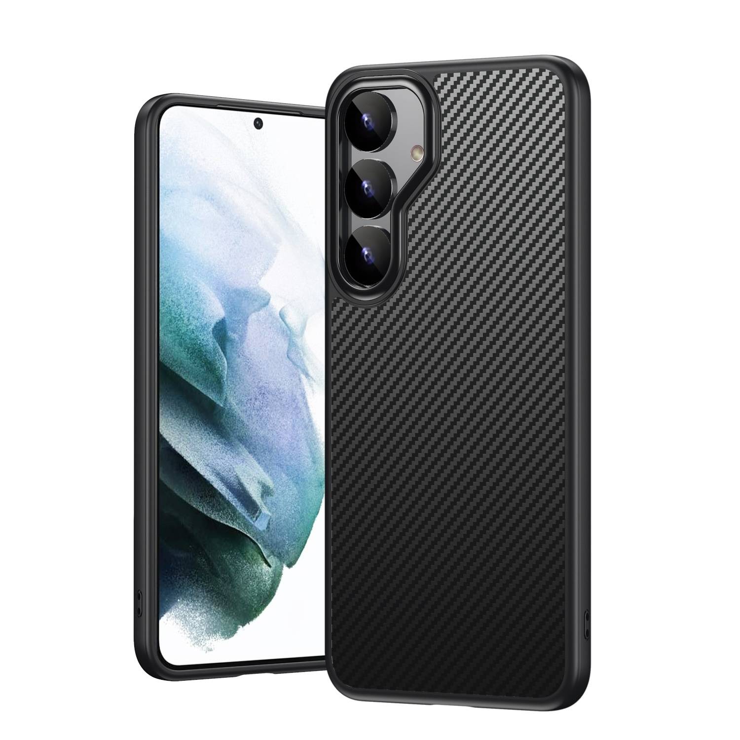 Für Samsung Galaxy S25 Plus Robuste MagSafe Kevlar-Faser TPU Schutz Hülle Case