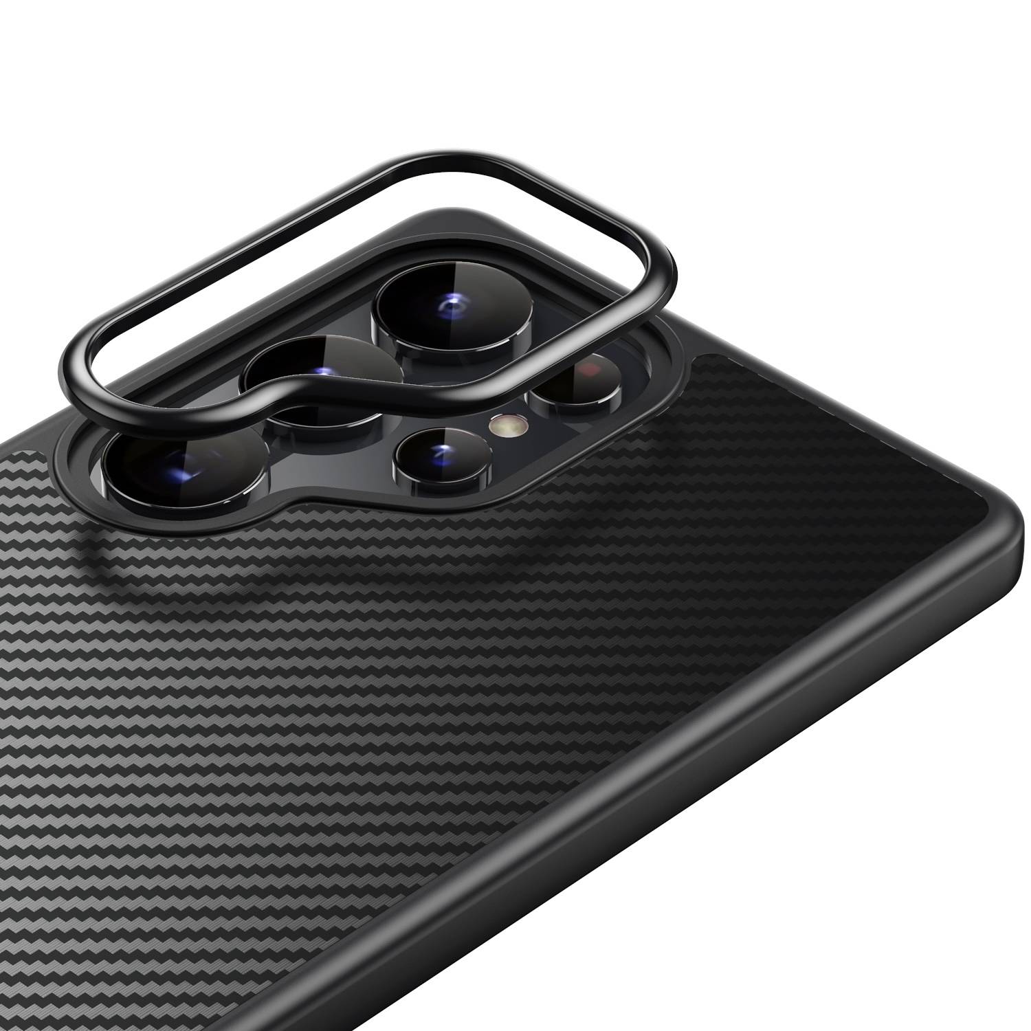 Für Samsung Galaxy S25 Ultra Robuste MagSafe Kevlar-Faser TPU Schutz Hülle Case