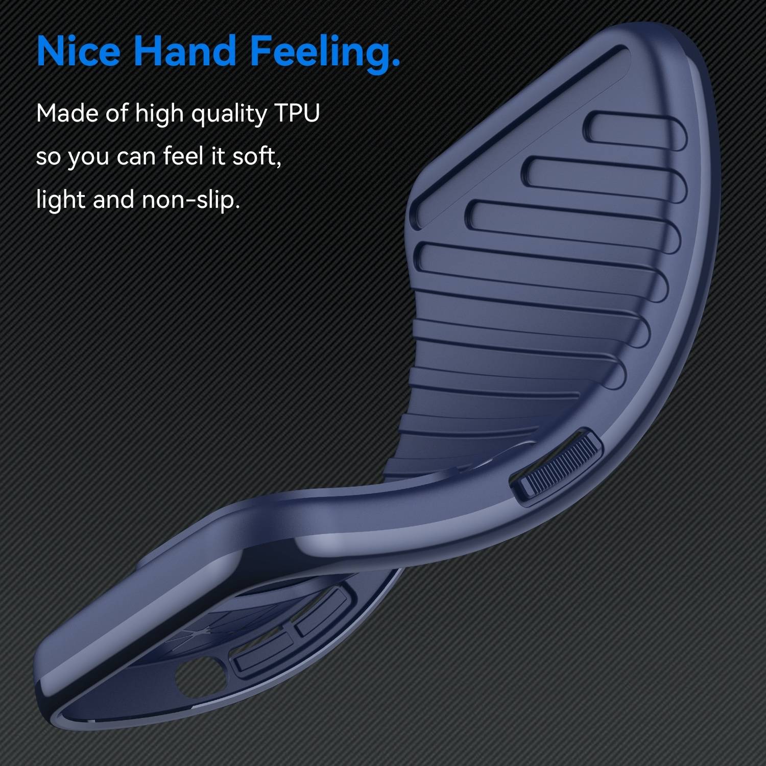 Für Samsung Galaxy S25 Ultra 5G Schockfeste Thunderbolt TPU Handy Hülle Blau