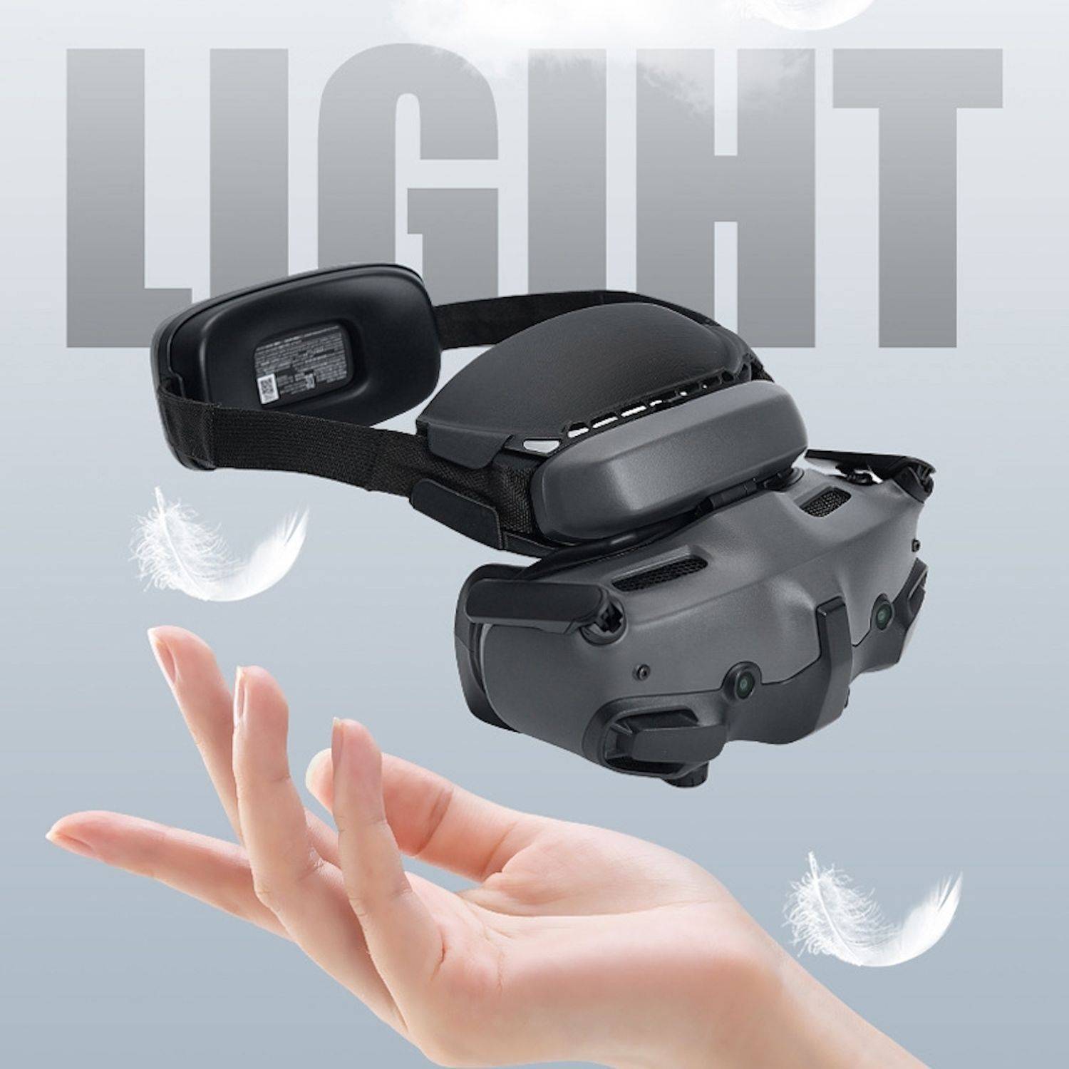 Für DJI Neo Ergonomische Atmungsaktive Flugbrille Stirn Kissen Hülle Maske Cover