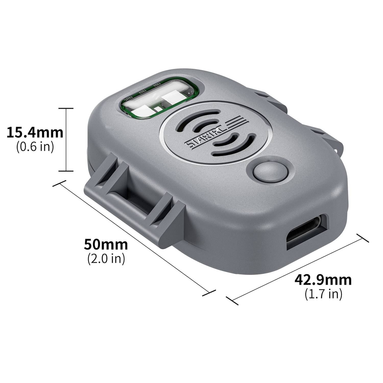 Für DJI Neo Drohne STARTRC Bluetooth Alarm Tracker Anti Verlust Zubehör Grau