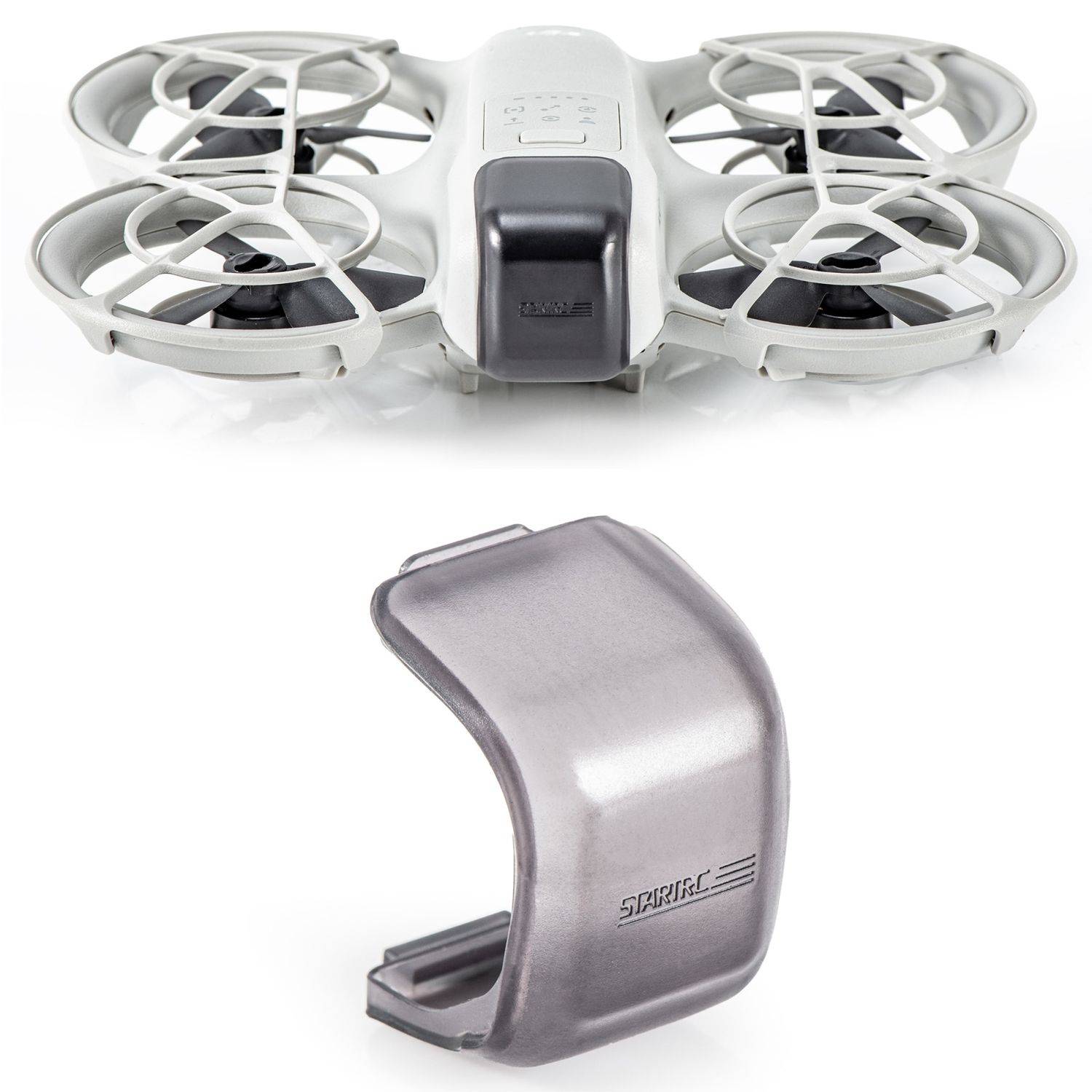 Für DJI Neo STARTRC Drohne Kunststoff Gimbal Linsen Objektiv Schutz Cover Kappe