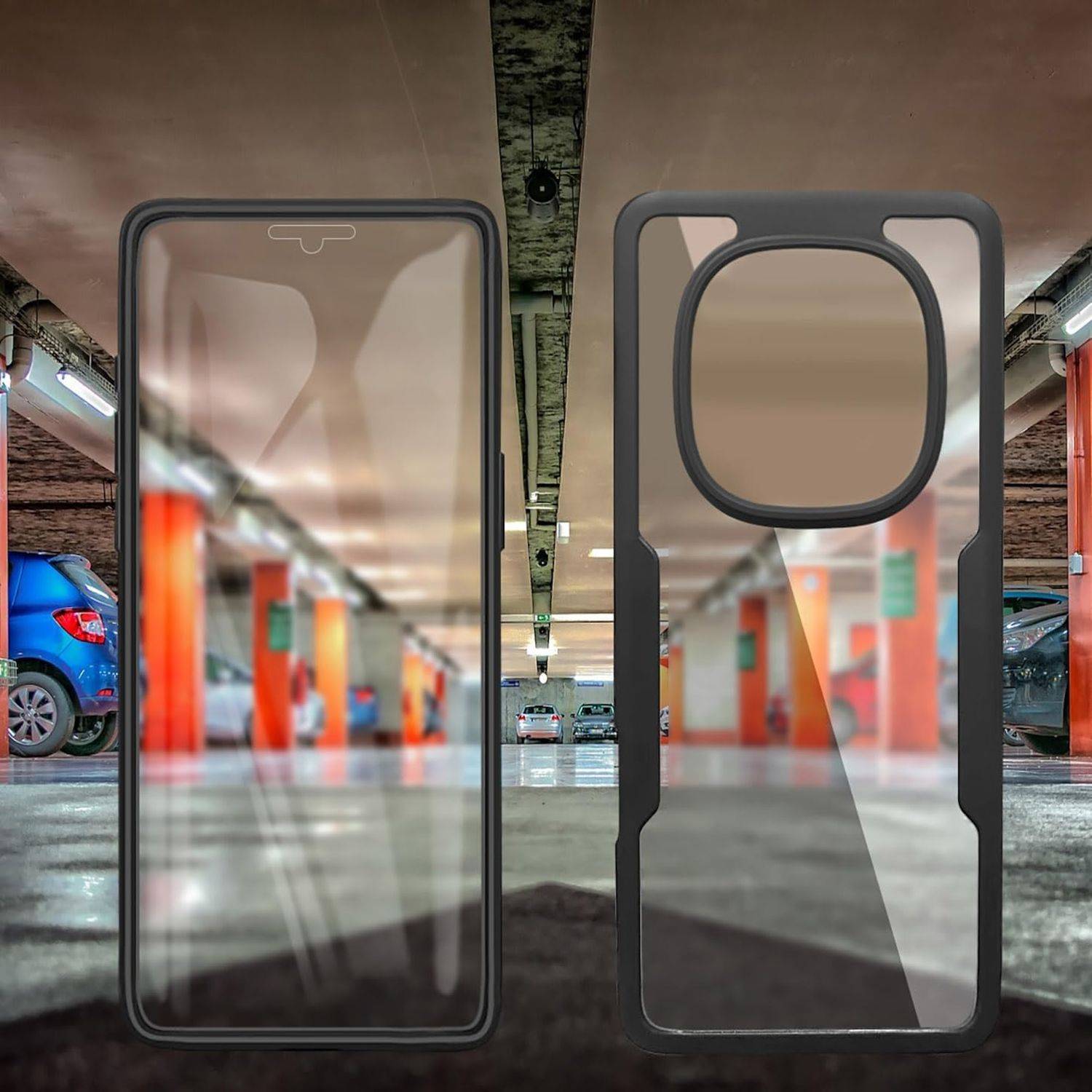 Für Xiaomi Redmi Note 14 Pro / Pro Plus 5G Full Cover Acrylic TPU Hülle Rosa