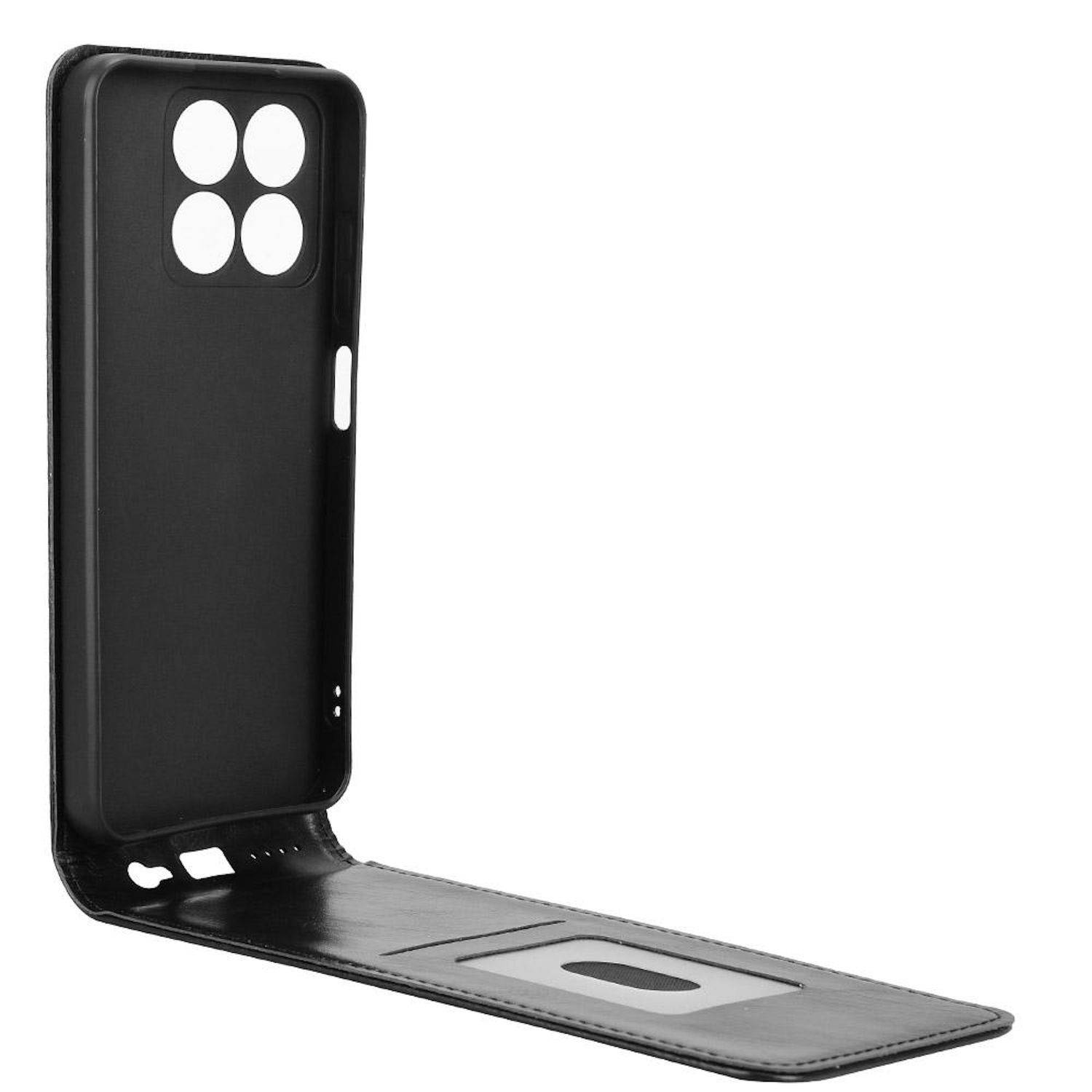 Für ZTE Blade A35 / A55 Magnetische Vertikale Wallet Fach Flip Kunstleder Hülle