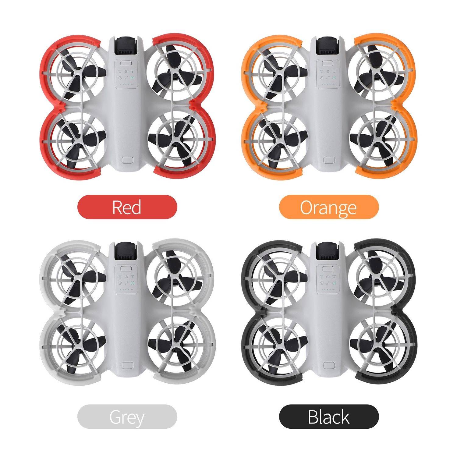 Für DJI Neo Drohne Sunnylife Propeller Schutz Anti Kollisionsring Cover Orange