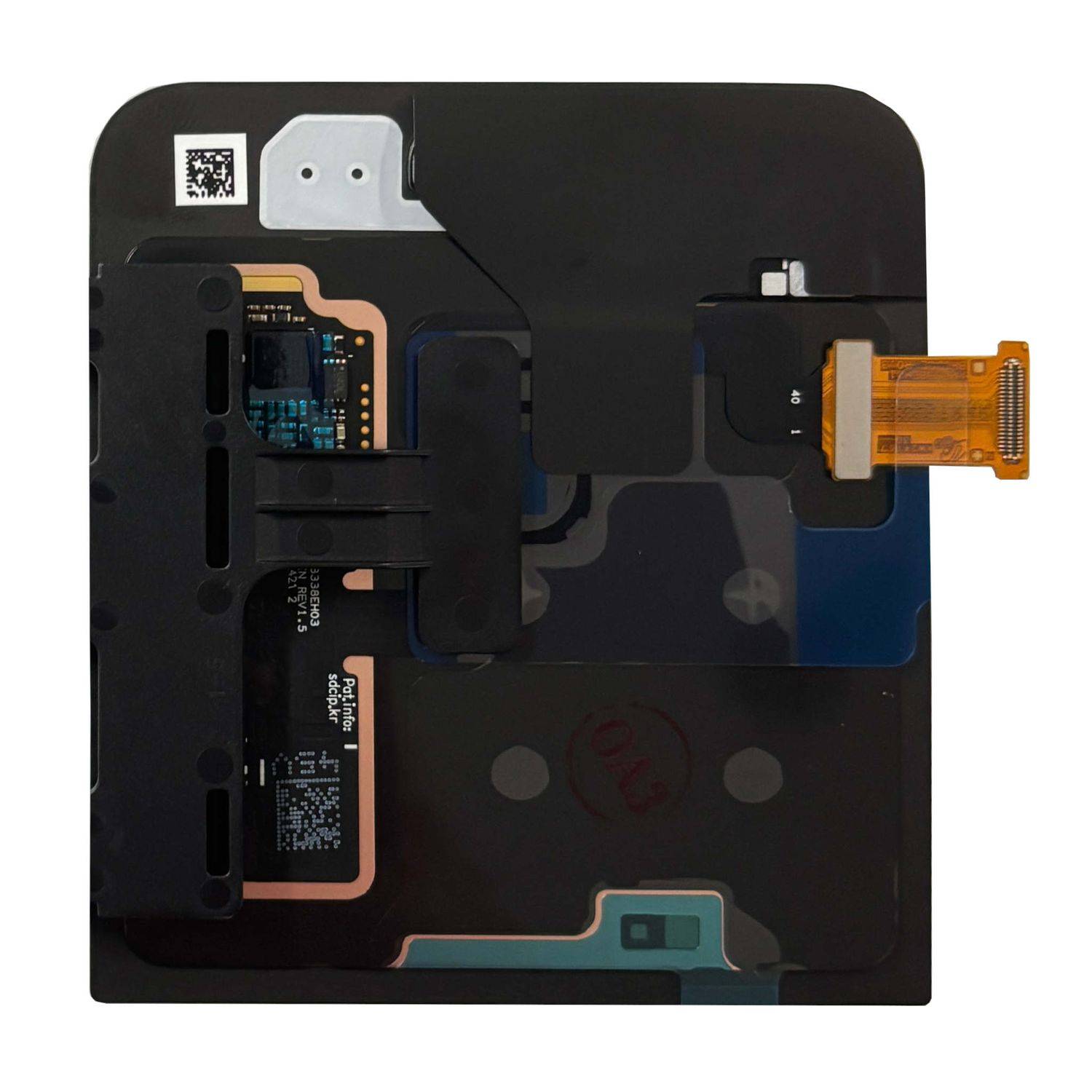 Samsung kleines LCD Display für Galaxy Z Flip6 GH97-30012F Ersatzteil Weiß