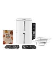 SharkNinja Ninja DoubleStack Heißluft-Fritteuse 9.5 Liter 2.47 kW weiß