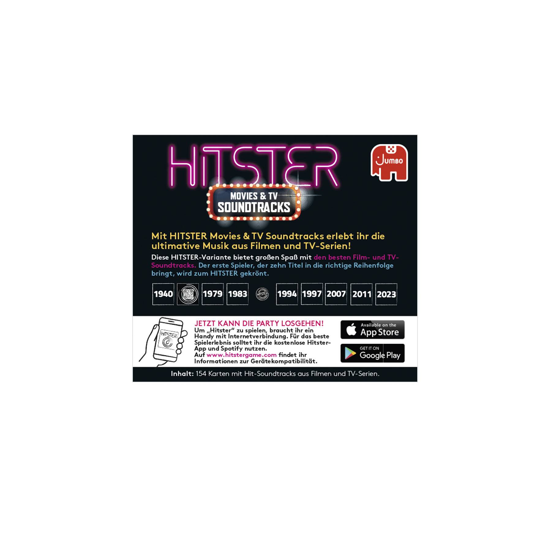 Hitster Movies & TV Soundtracks Erweiterungspack, Deutsche Version