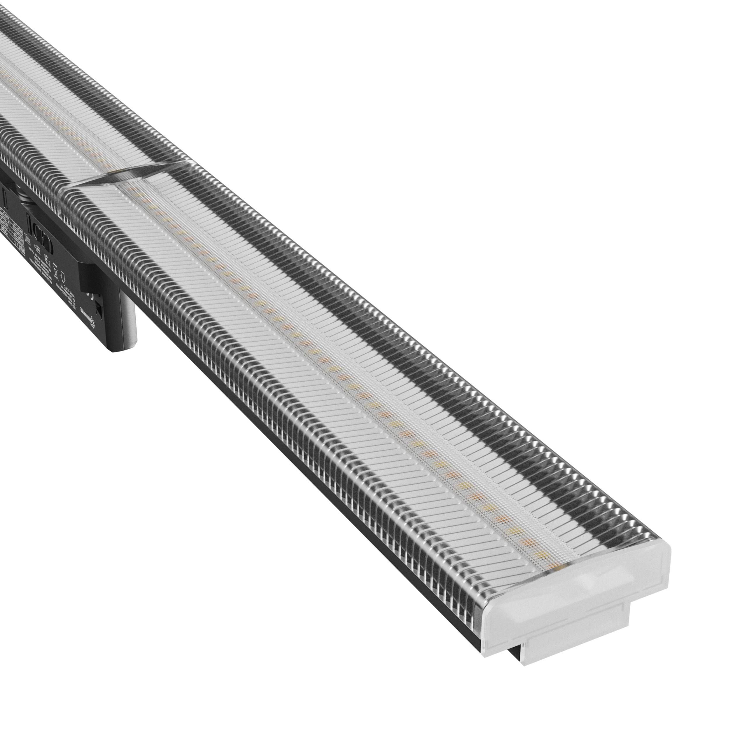 Spectrum LED 3-Phasen Stromschienenstrahler OPTIBAR CCT 120cm 12-42W schwarz 90° 1450-5000lm IP20 3000-6000K CCT