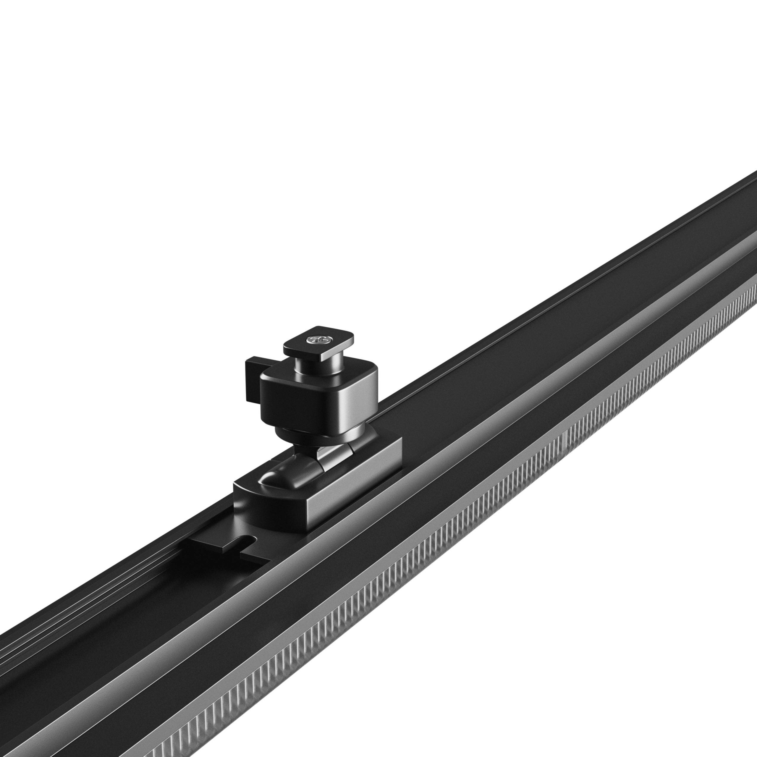 Spectrum LED 3-Phasen Stromschienenstrahler OPTIBAR CCT 120cm 12-42W schwarz 90° 1450-5000lm IP20 3000-6000K CCT