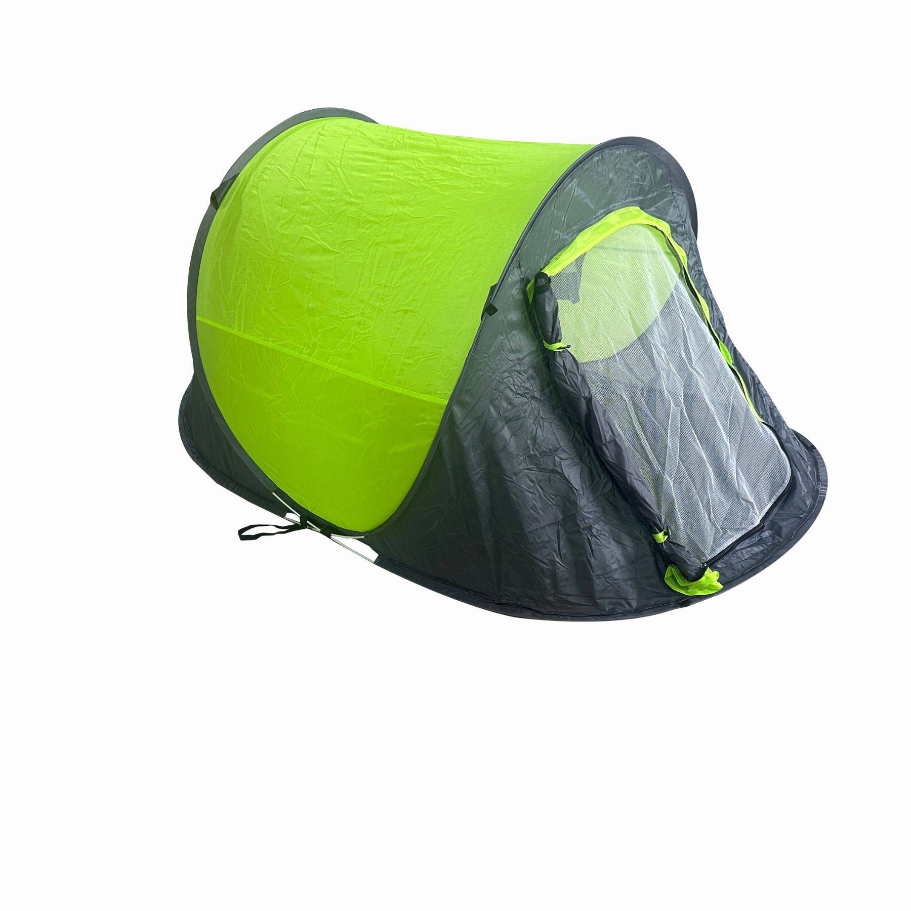 Pop Up Wurfzelt für 2 Personen grün Outdoor Campingzelt Trekking Festival